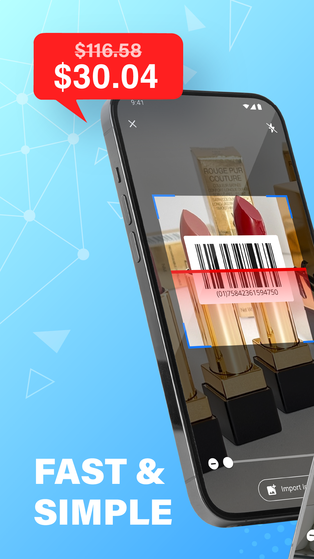 اسکرین شات 1 برنامه QR Code Scanner & QR Generator