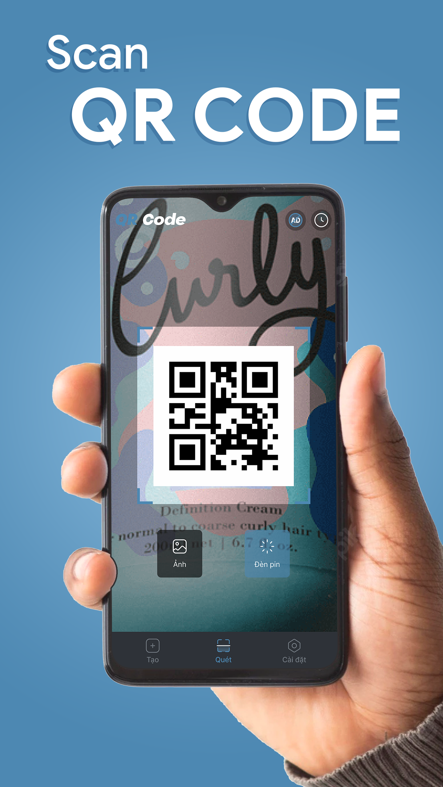 اسکرین شات 1 برنامه QR Code & Barcode Scanner