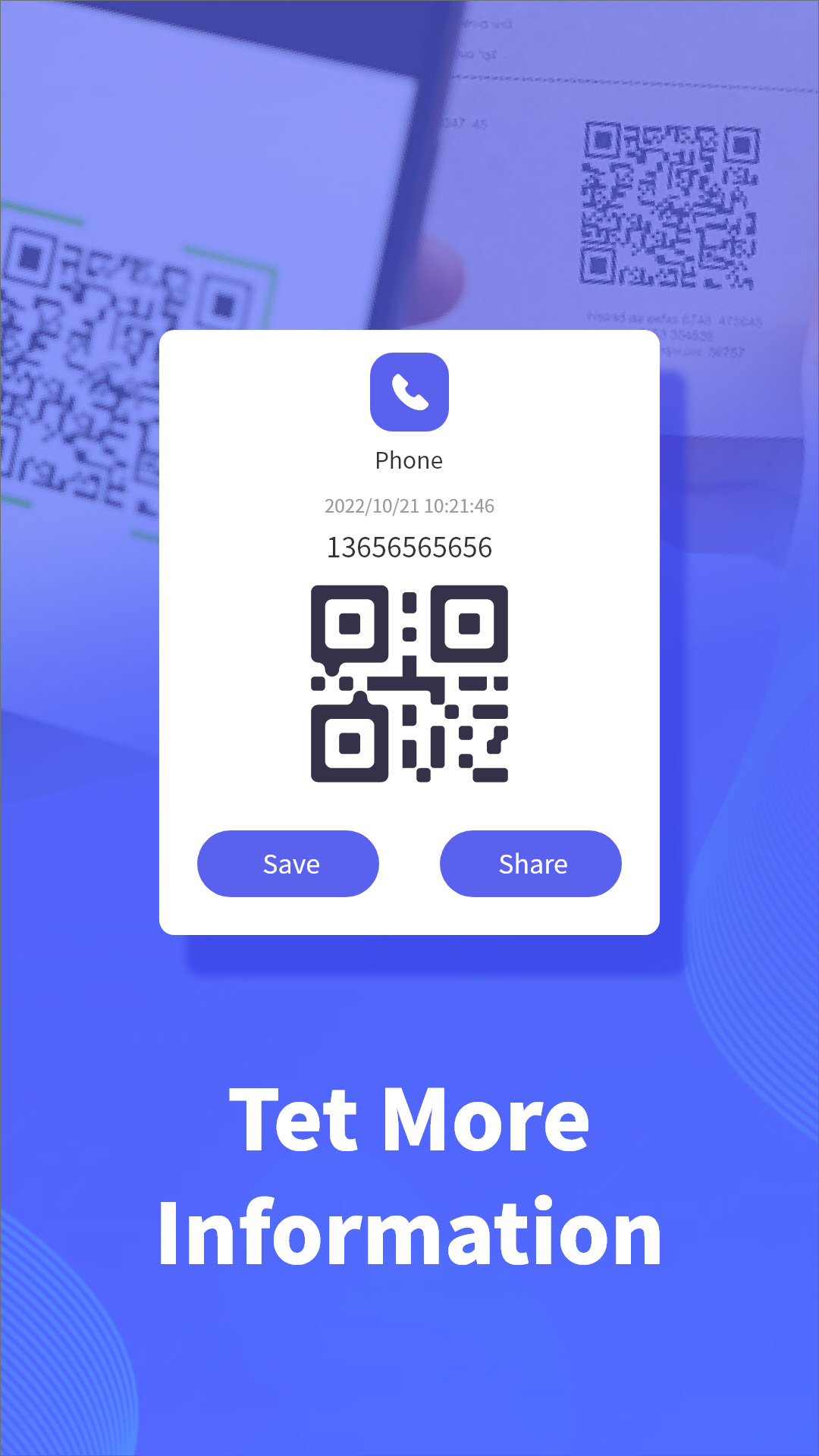 اسکرین شات 2 برنامه QR Scanner