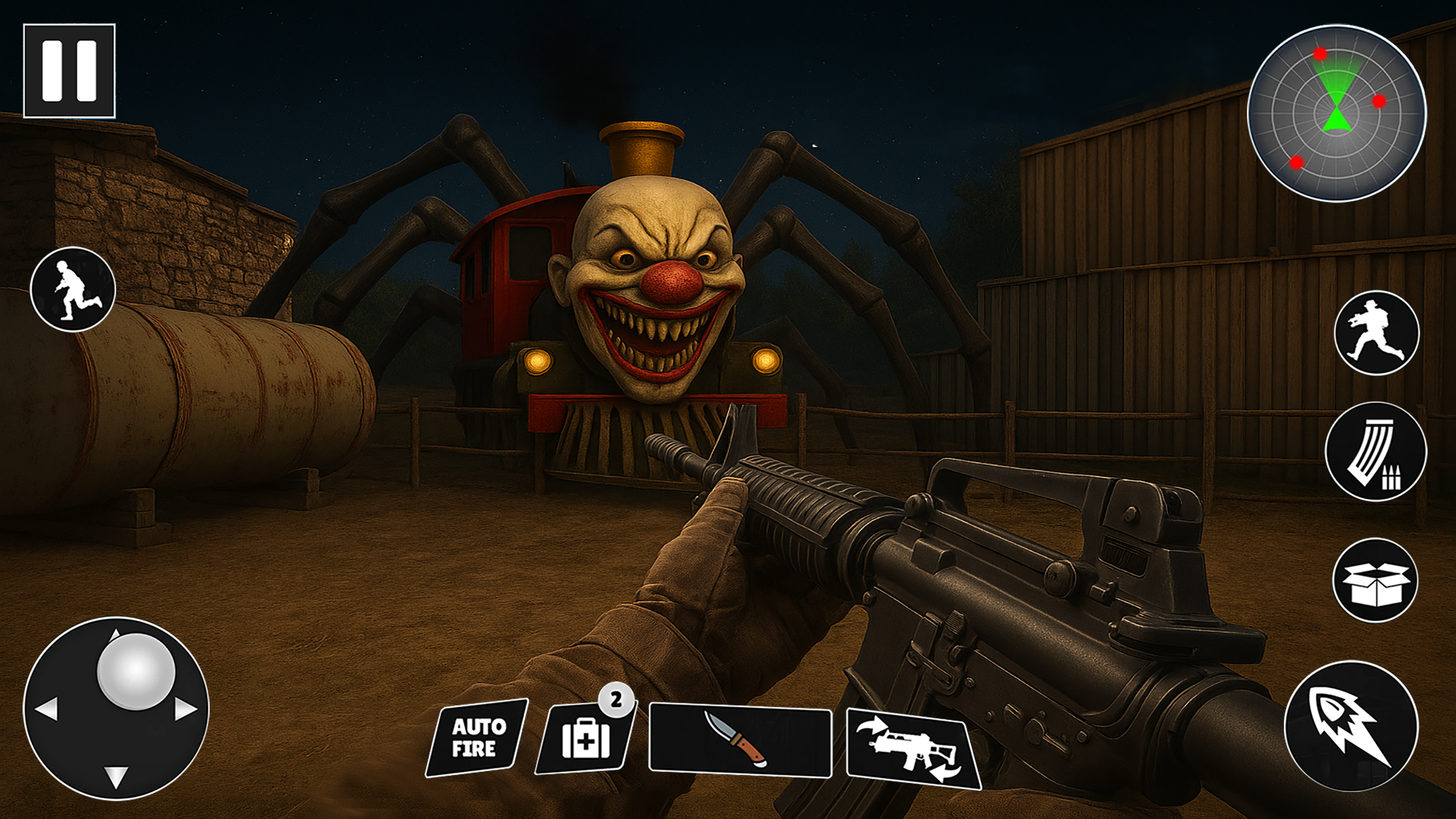 اسکرین شات 3 بازی Horror Spider Train Escape