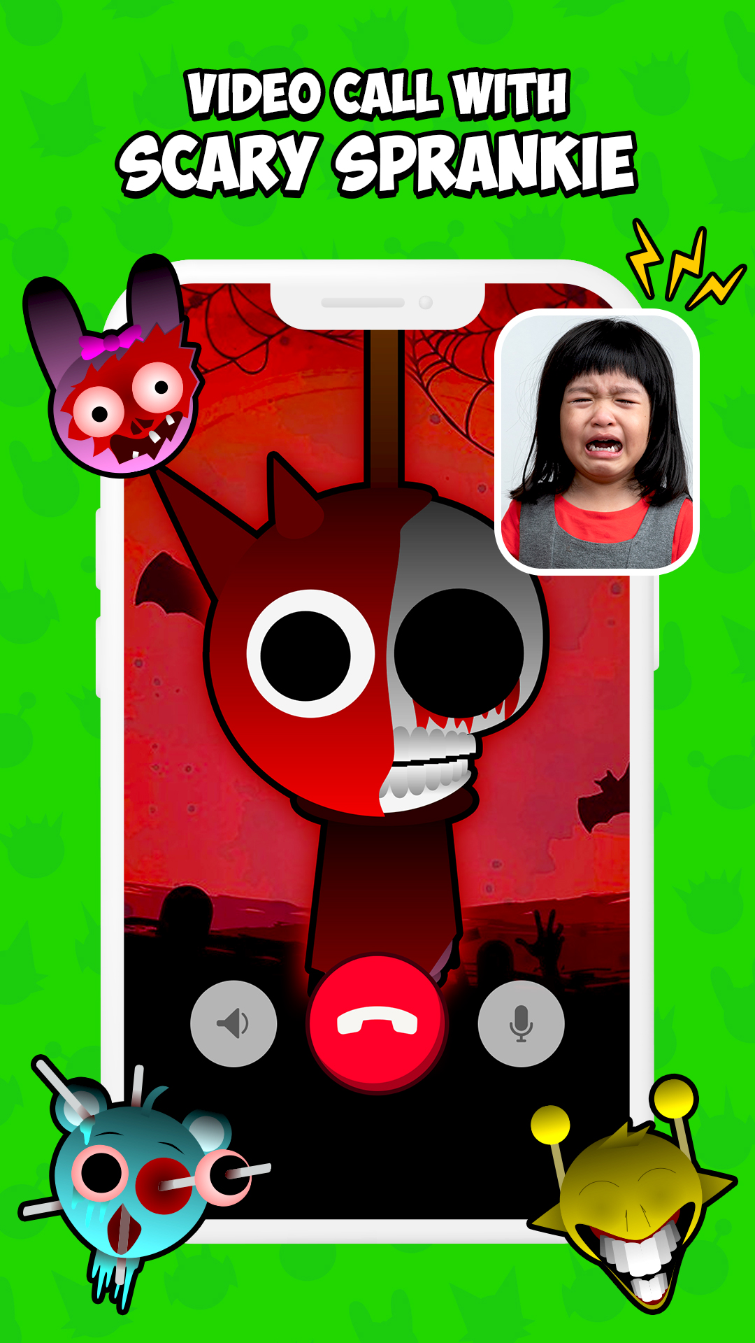 اسکرین شات 3 بازی Scary Sprankiee Call
