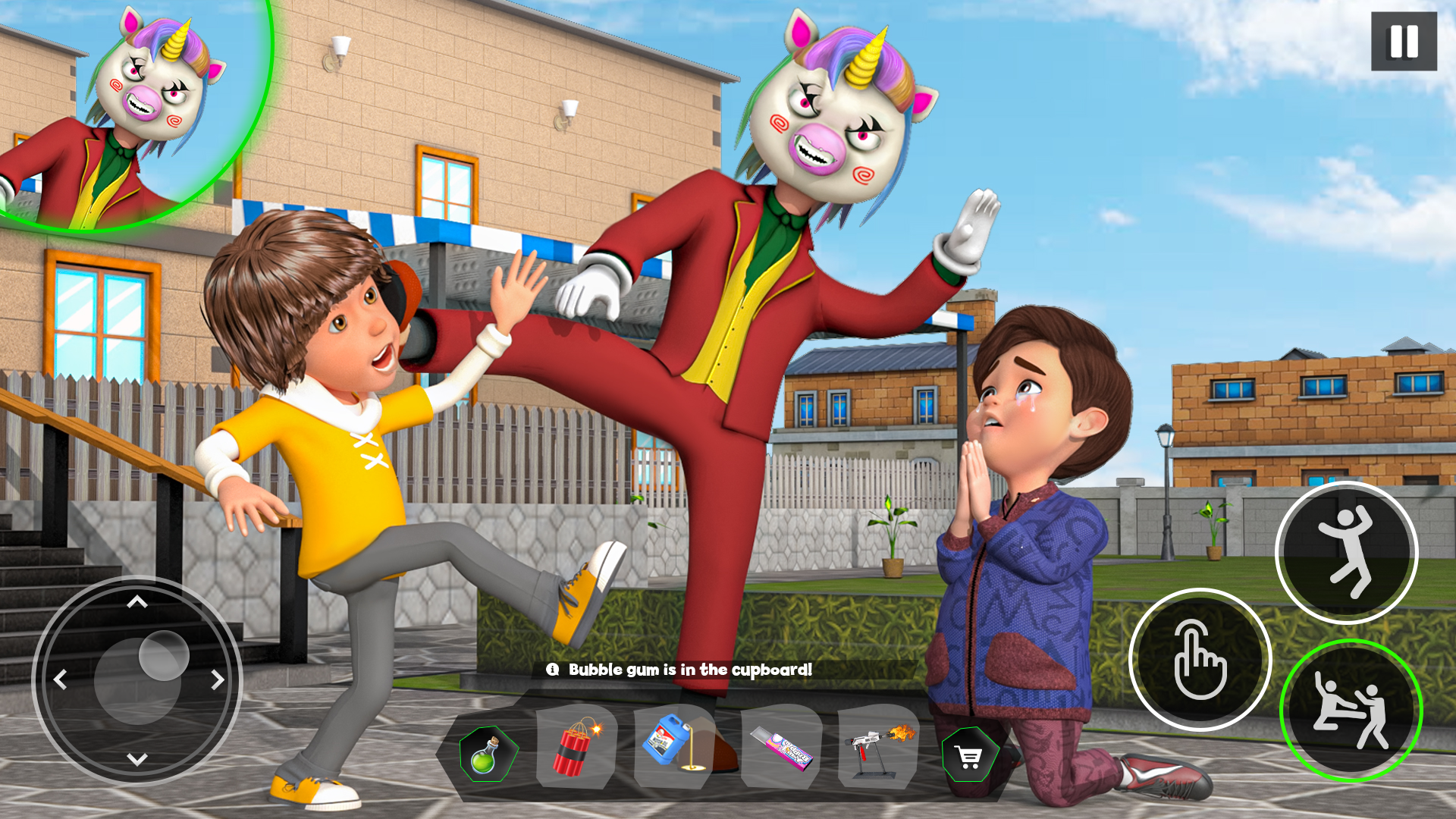اسکرین شات 1 بازی Scary Unicorn 3D