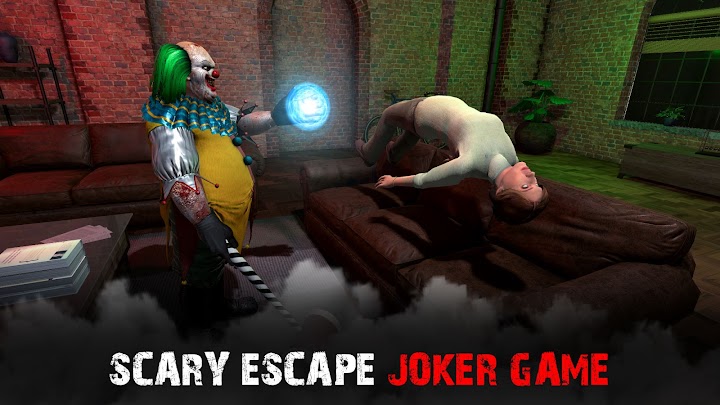 اسکرین شات 2 بازی Death Park: Clown Joker Game Pennywise Horror Game