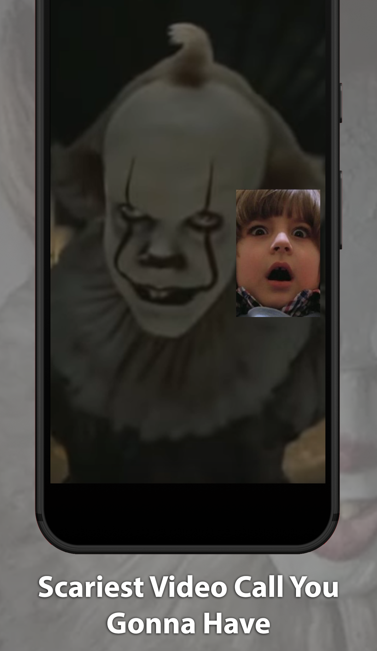 اسکرین شات 4 برنامه Scary Pennywise Video Call