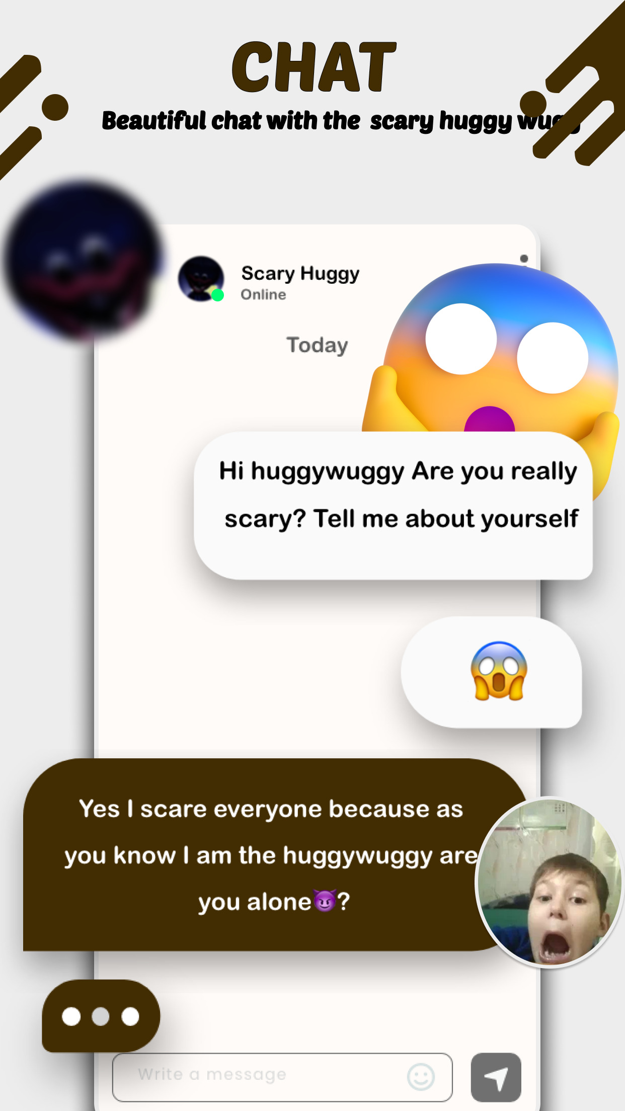 اسکرین شات 2 بازی The huggy-wuggy call & games
