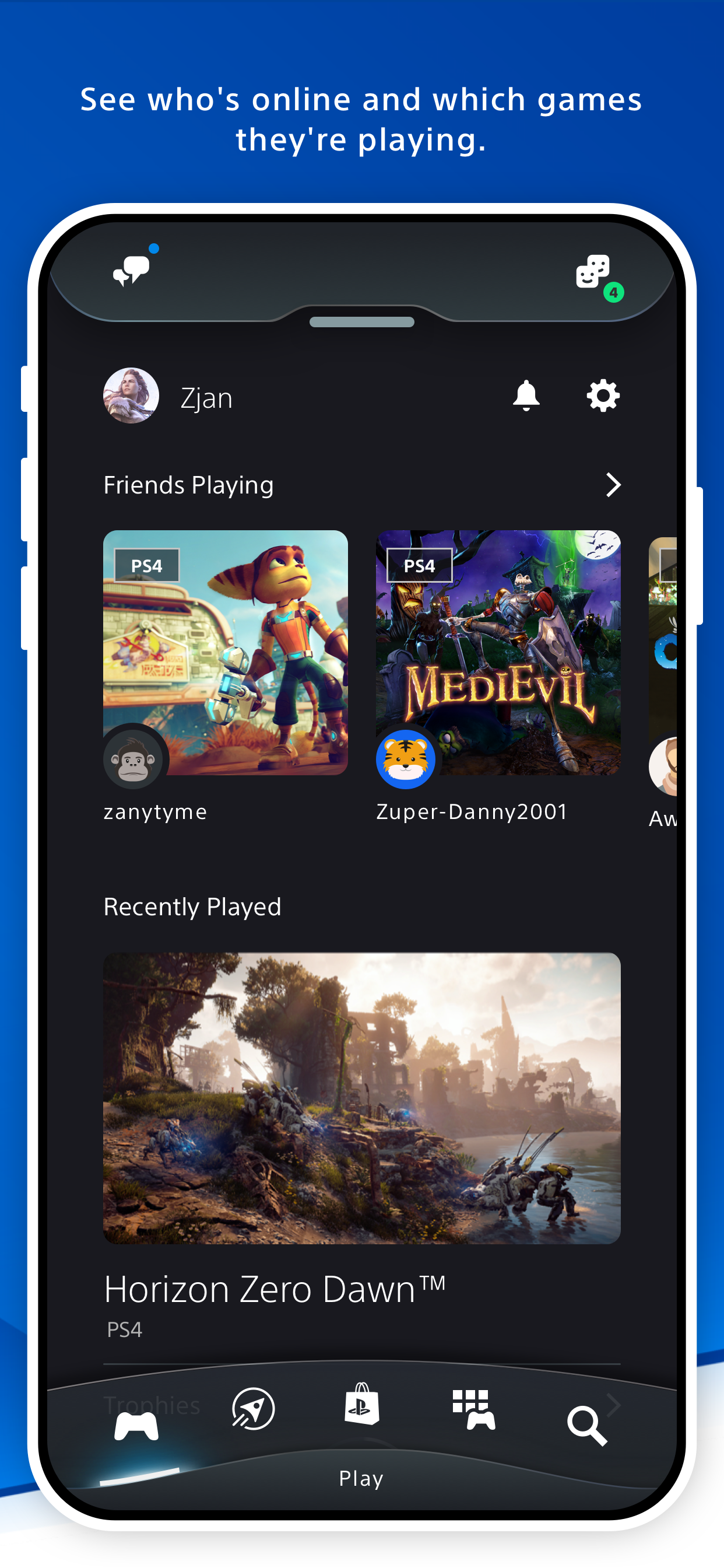 اسکرین شات 2 برنامه PlayStation App