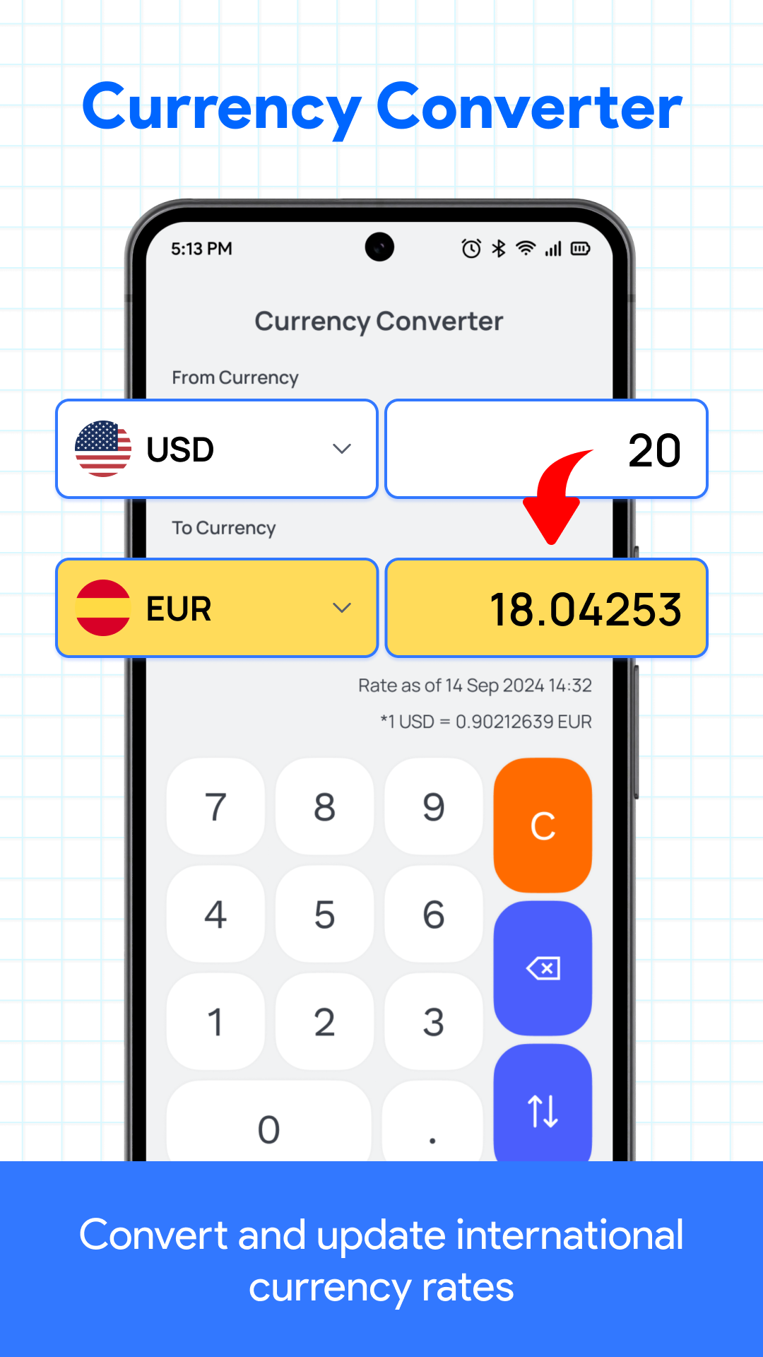 اسکرین شات 3 برنامه Simple Calculator Convert Unit