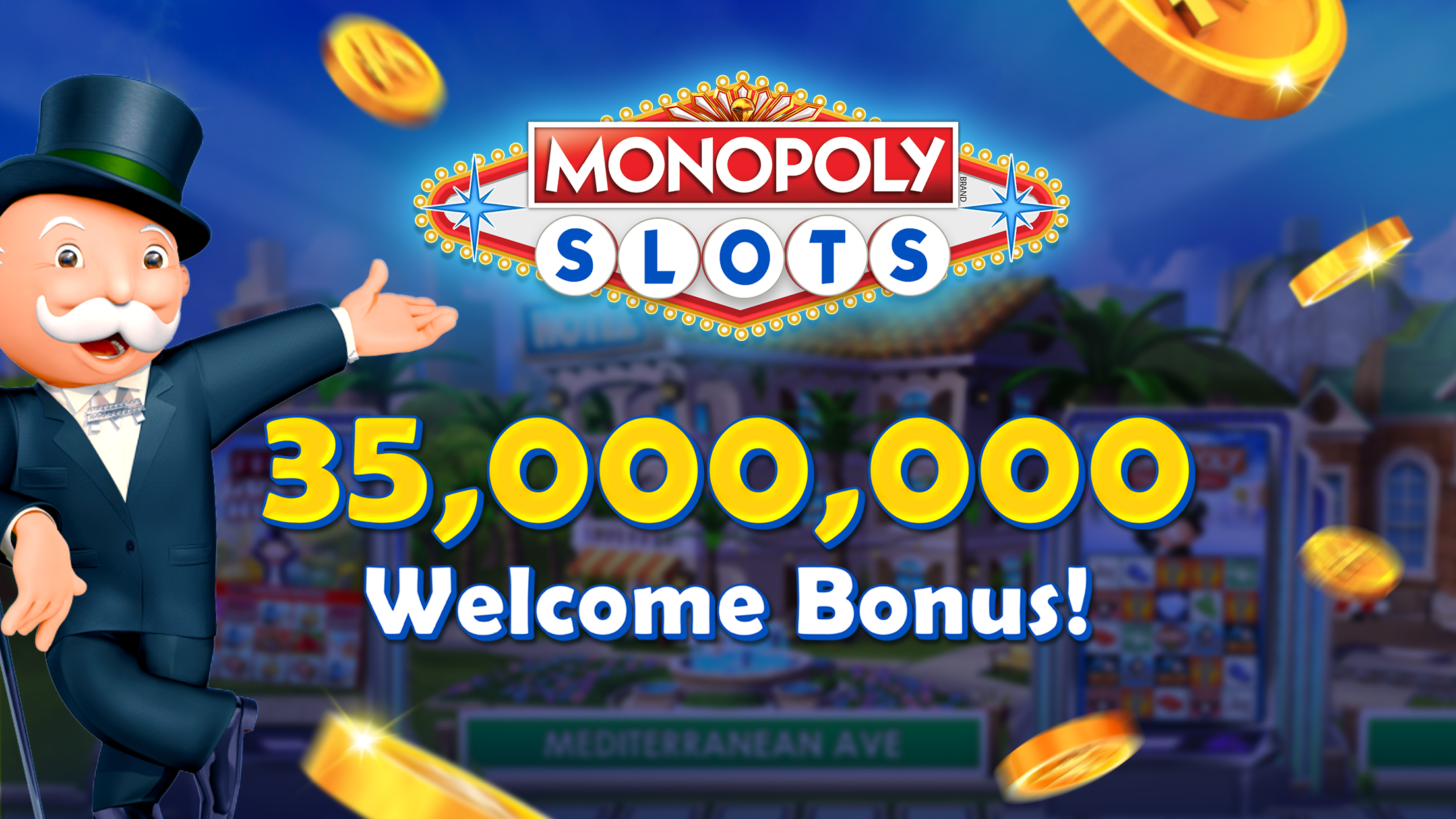 اسکرین شات 1 بازی MONOPOLY Slots - Casino Games