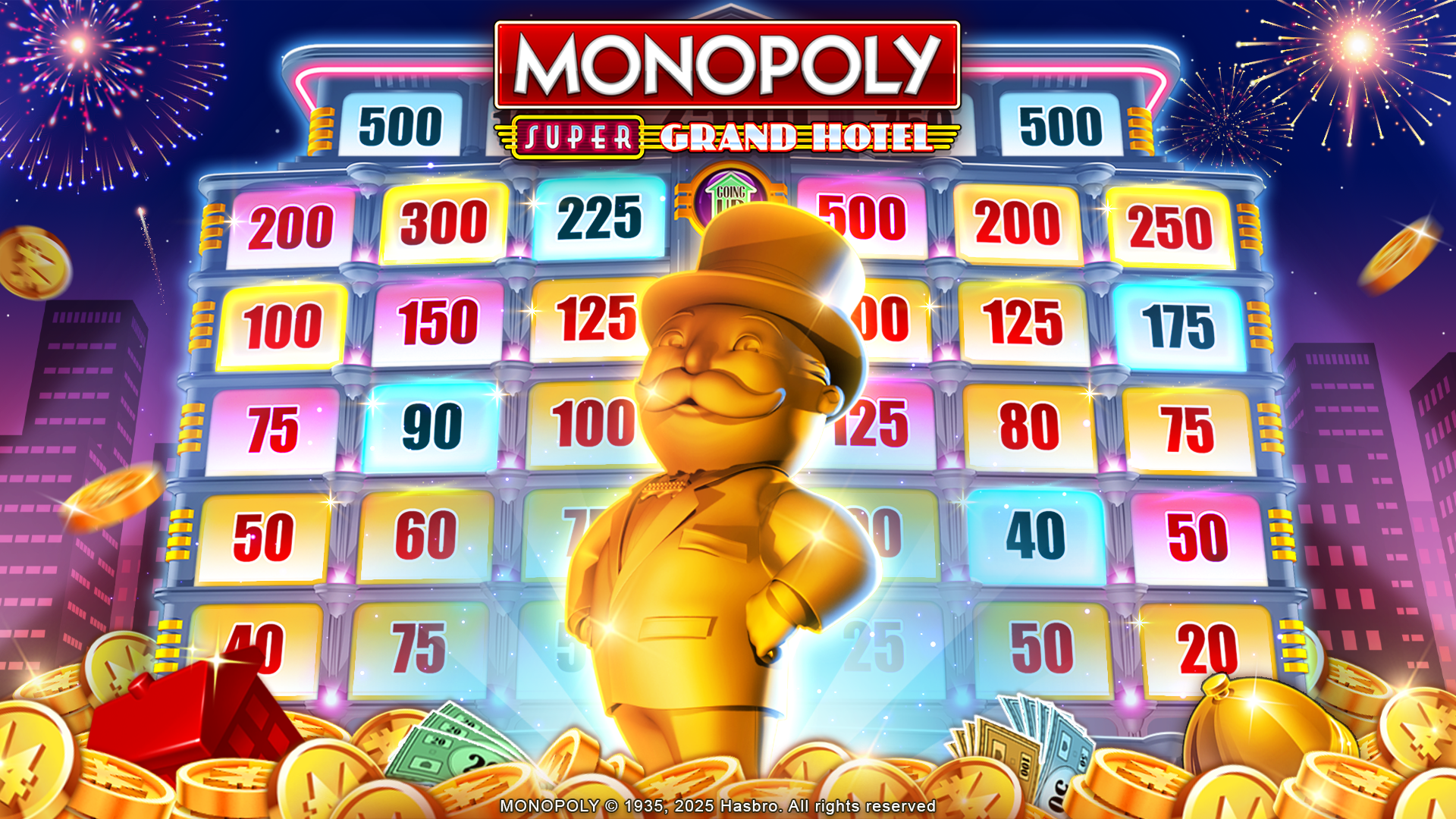 اسکرین شات 3 بازی MONOPOLY Slots - Casino Games