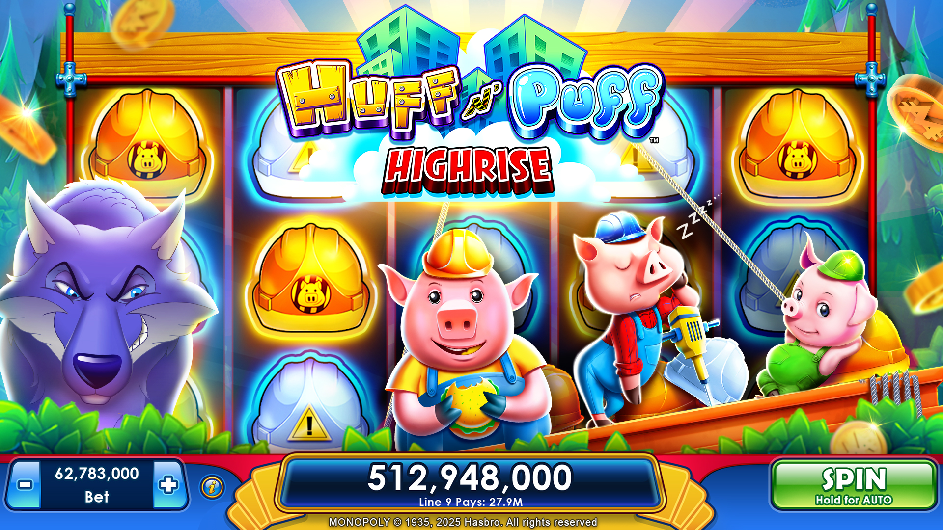 اسکرین شات 2 بازی MONOPOLY Slots - Casino Games