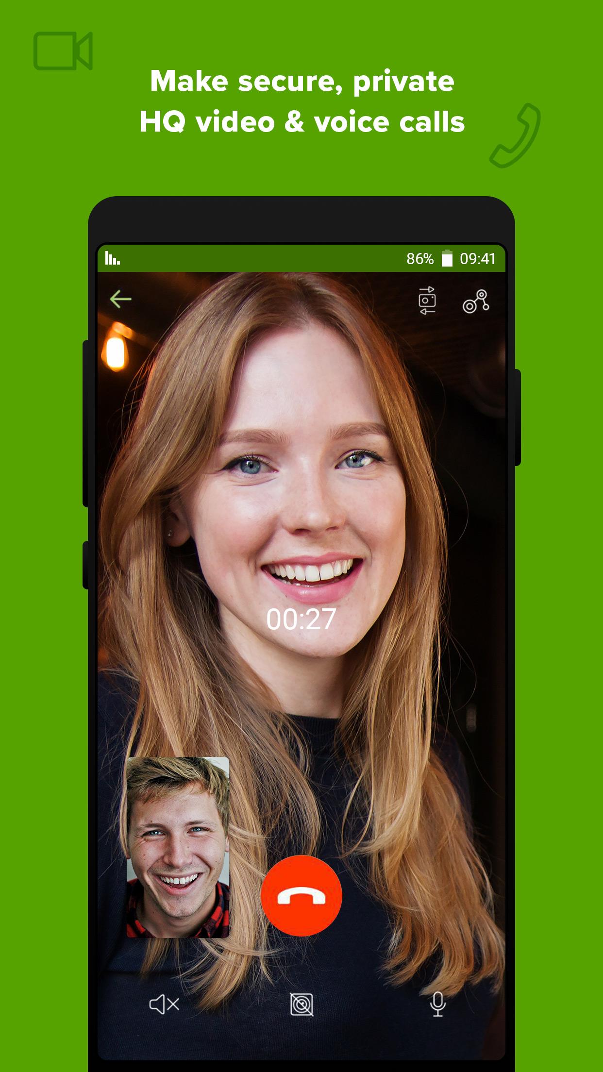 اسکرین شات 7 برنامه Crypviser Secure Messenger