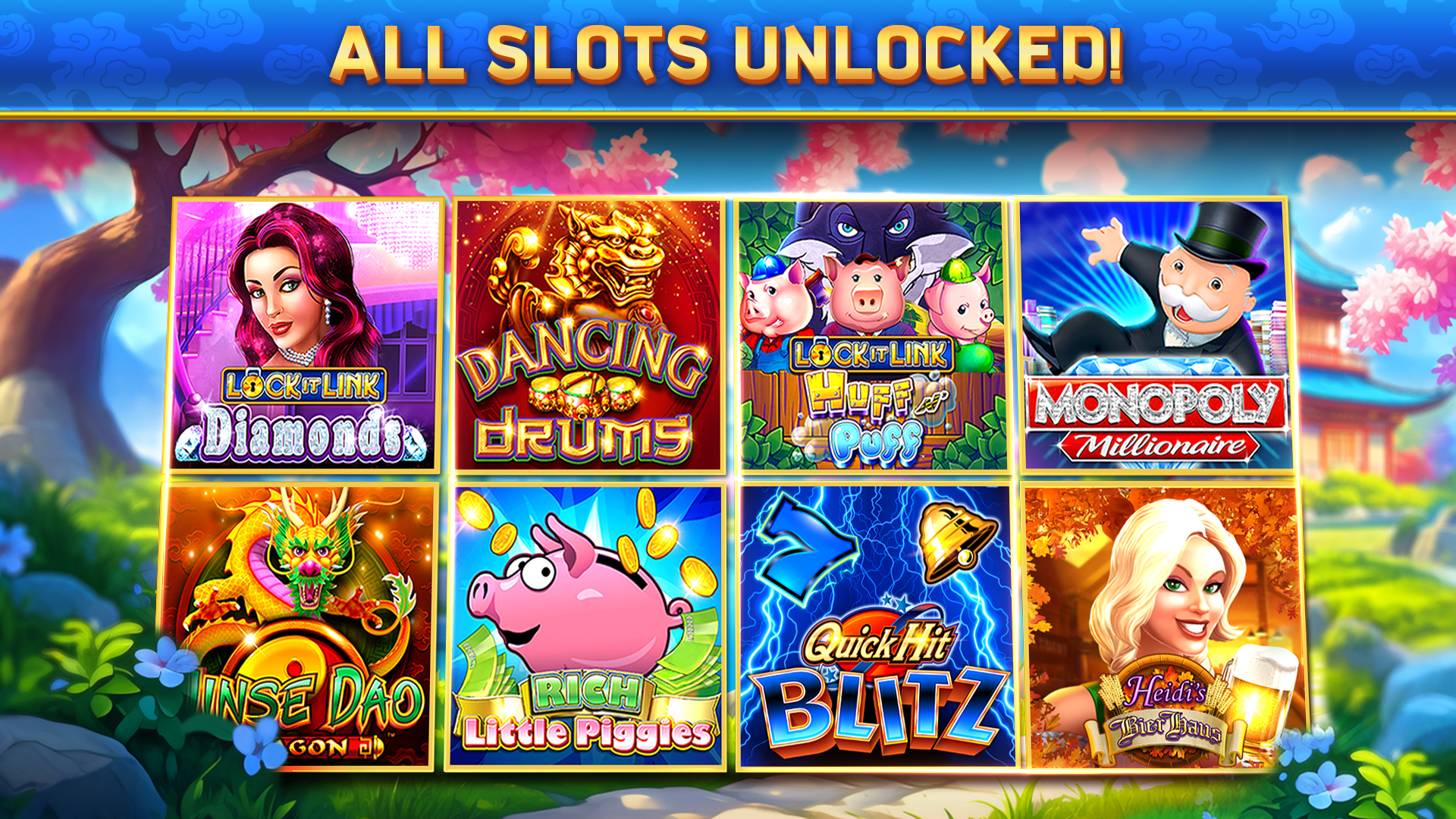 اسکرین شات 2 بازی Dancing Drums Slots Casino