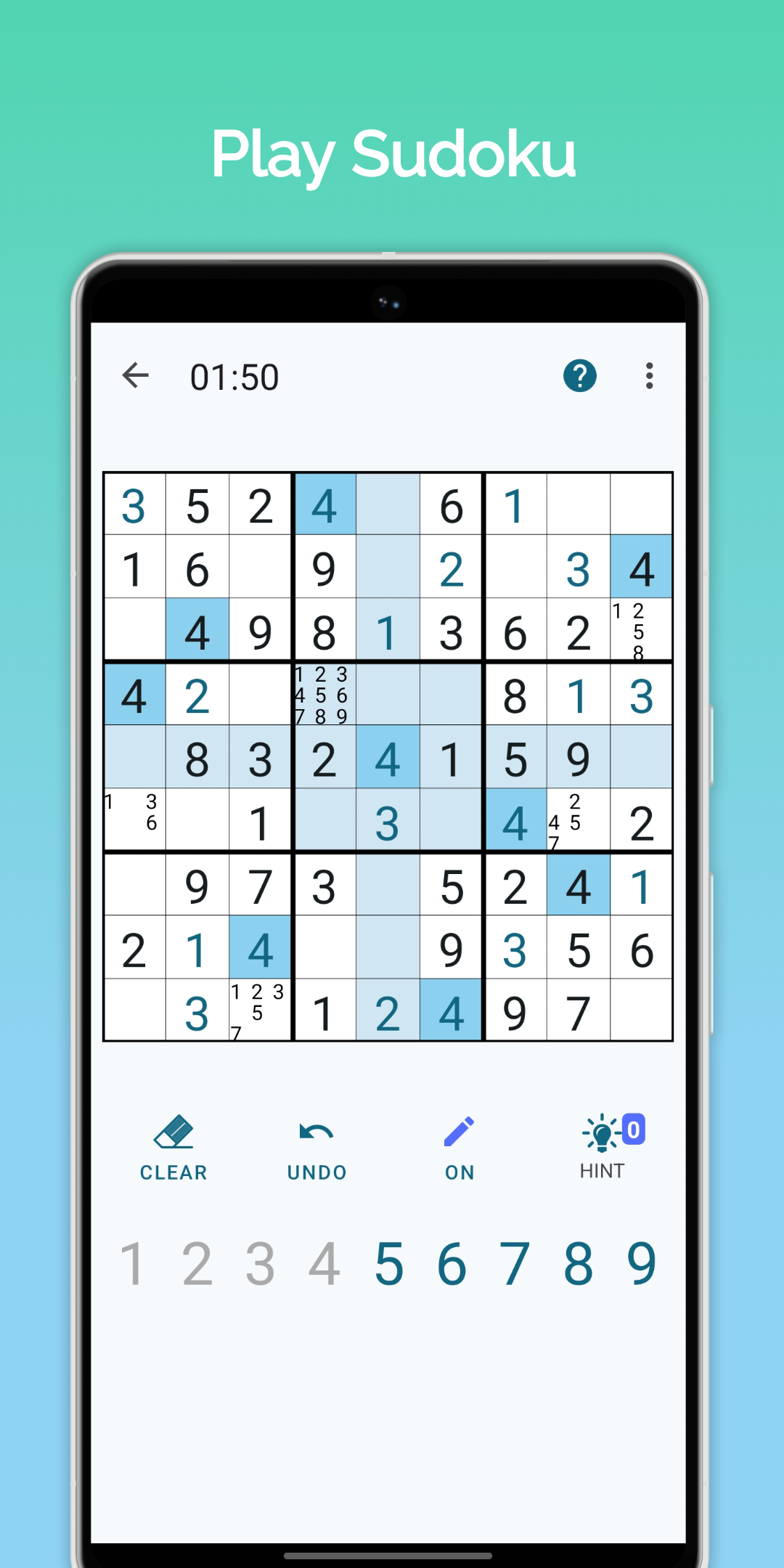 اسکرین شات 2 بازی Sudoku