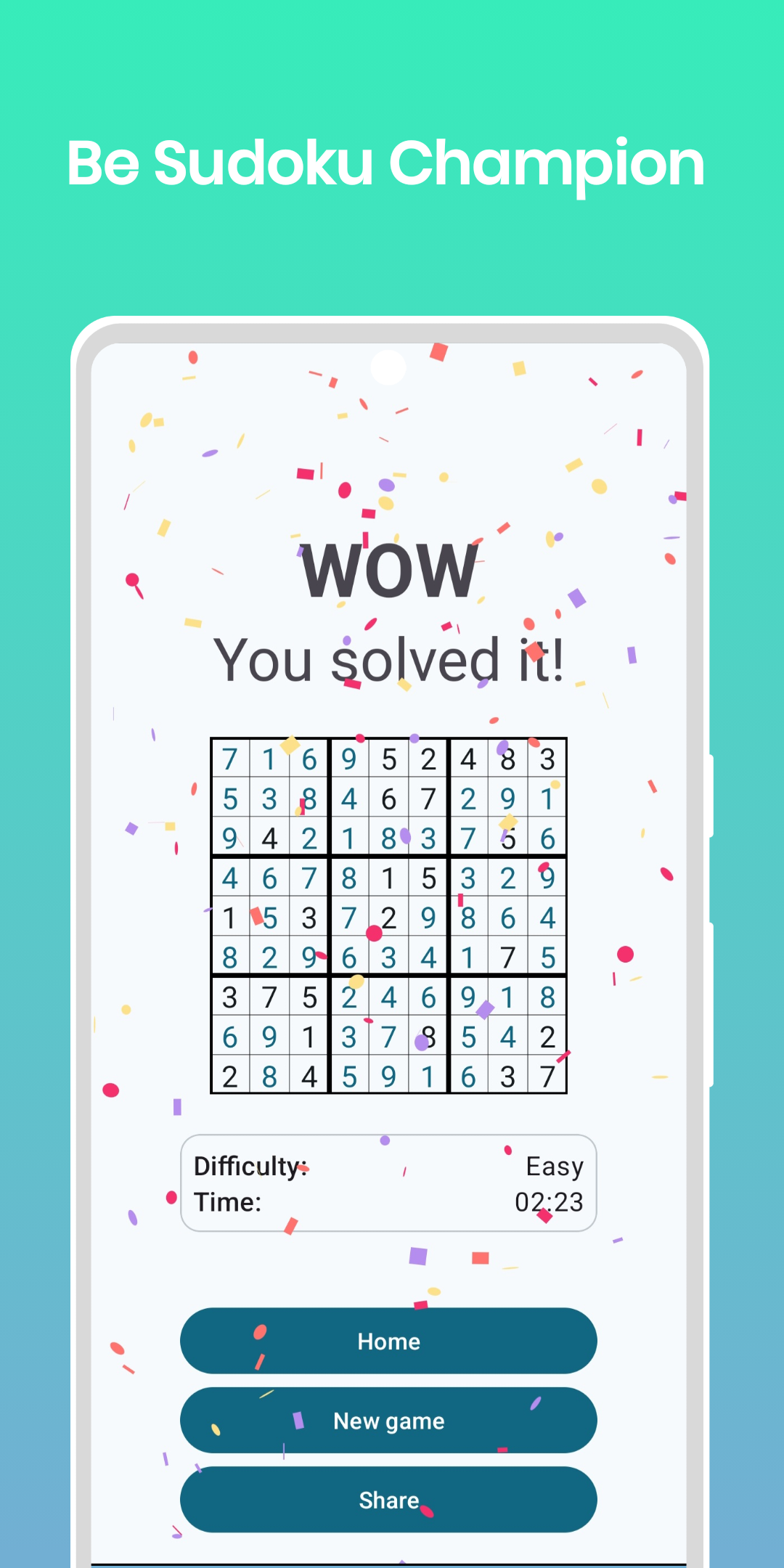 اسکرین شات 6 بازی Sudoku