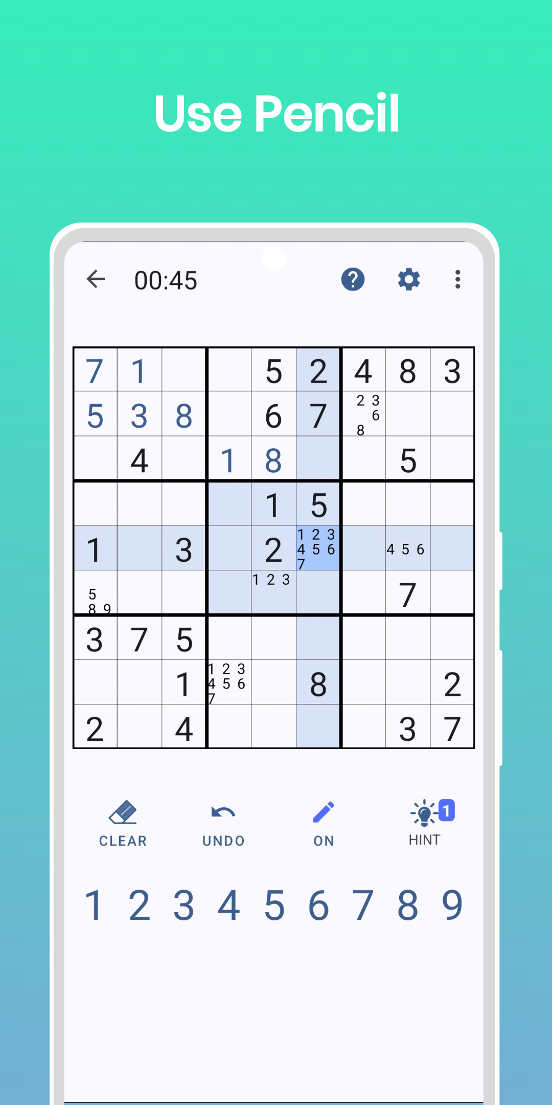 اسکرین شات 3 بازی Sudoku