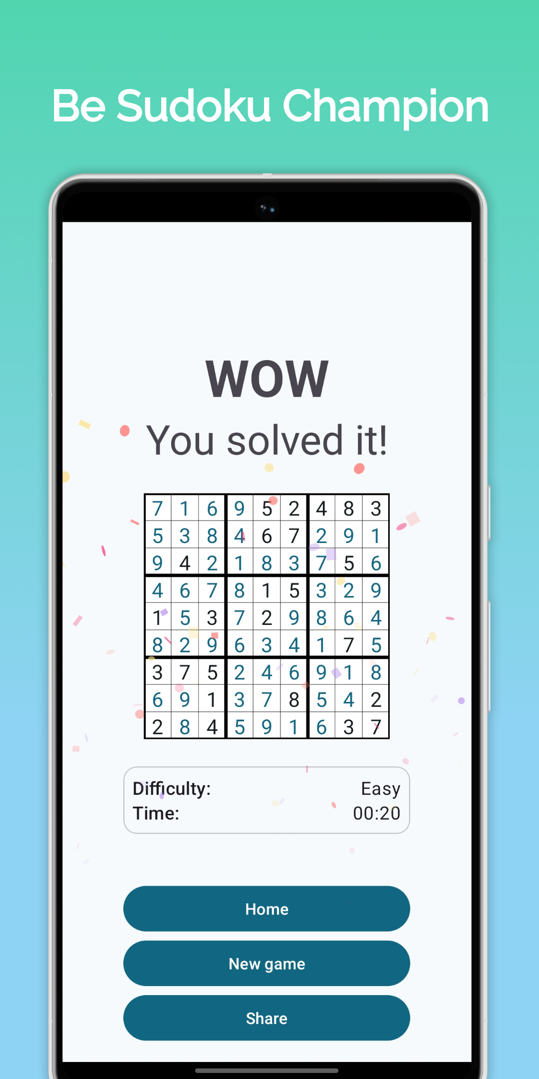 اسکرین شات 6 بازی Sudoku