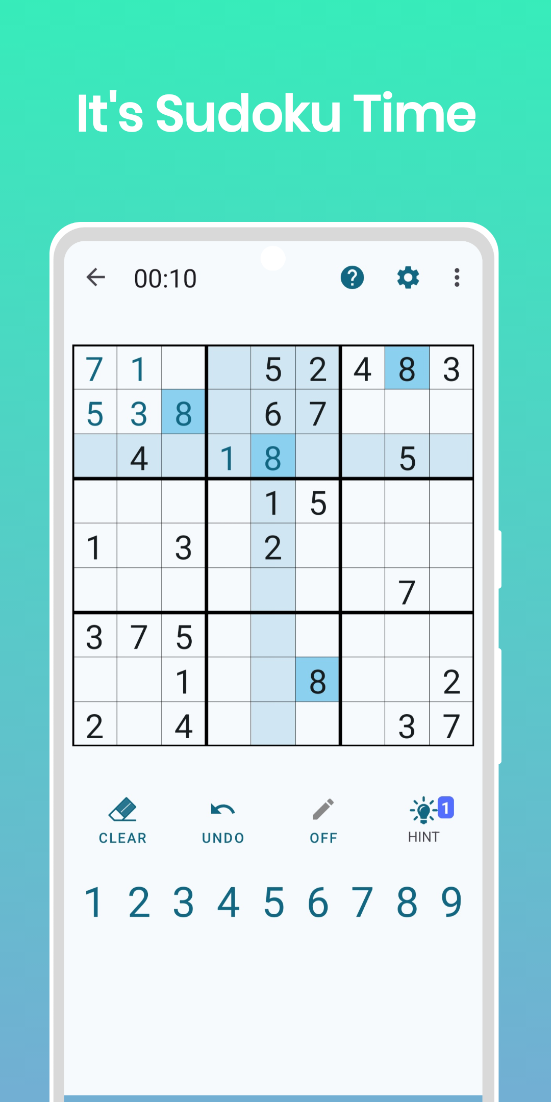 اسکرین شات 2 بازی Sudoku