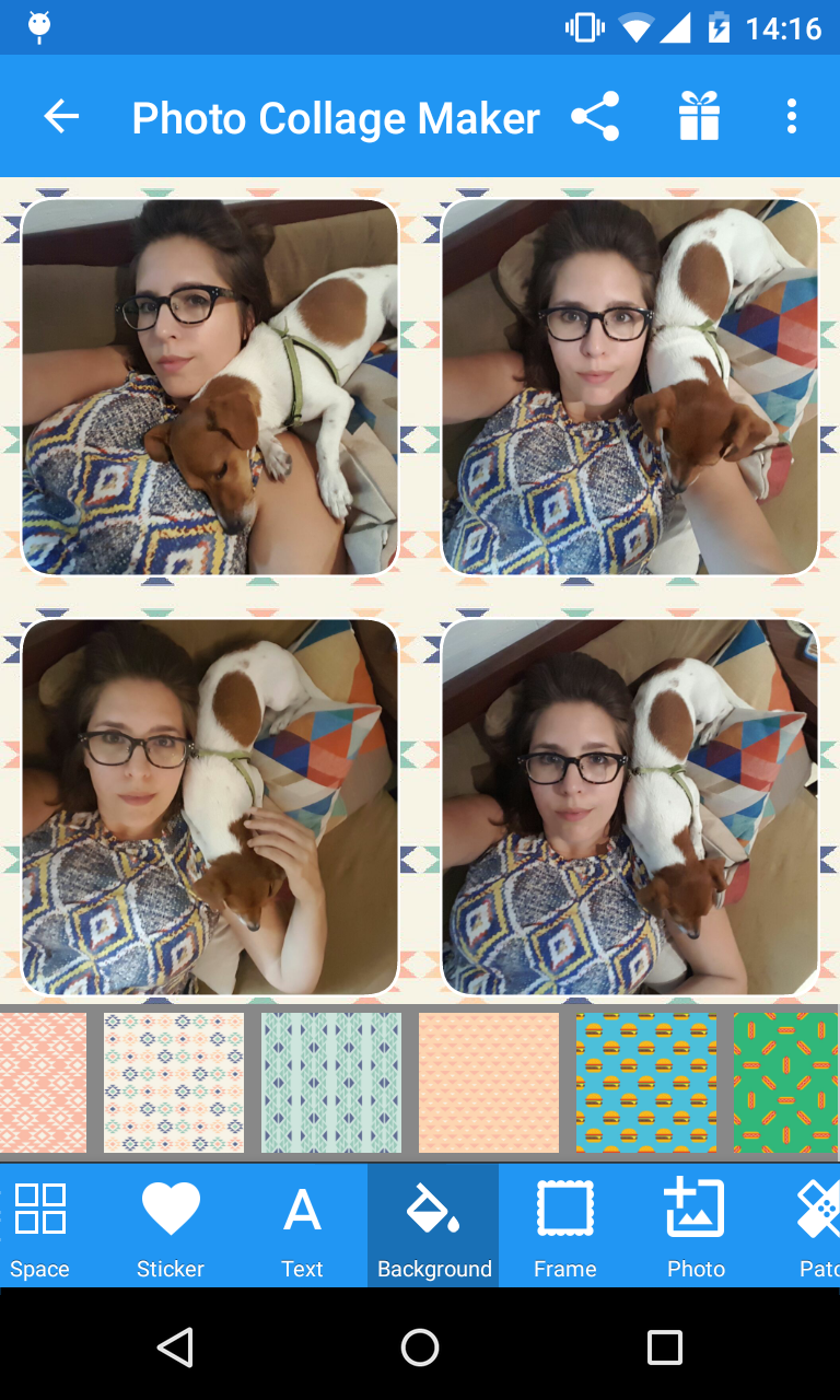 اسکرین شات 3 برنامه Photo Collage Maker