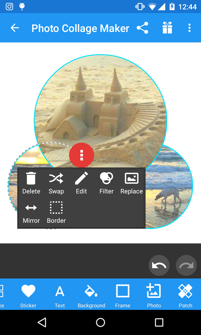 اسکرین شات 4 برنامه Photo Collage Maker