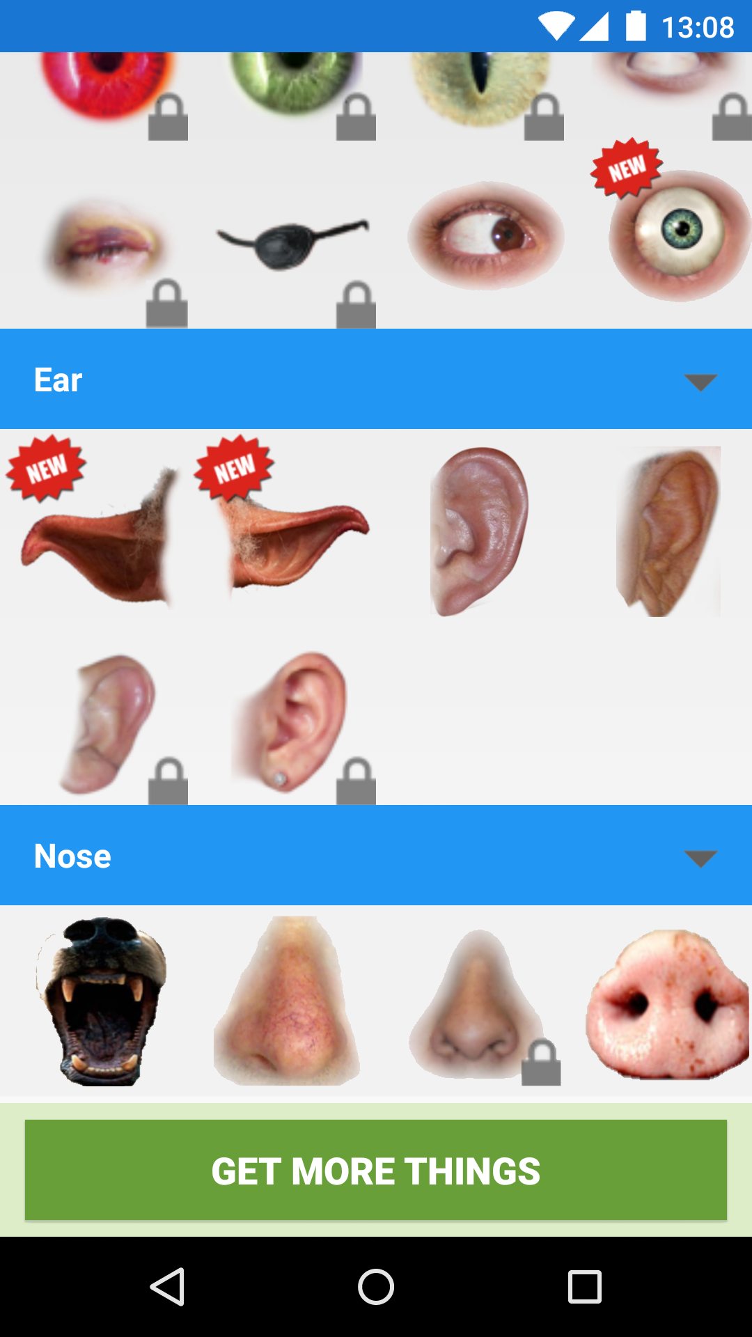 اسکرین شات 4 برنامه Face Changer