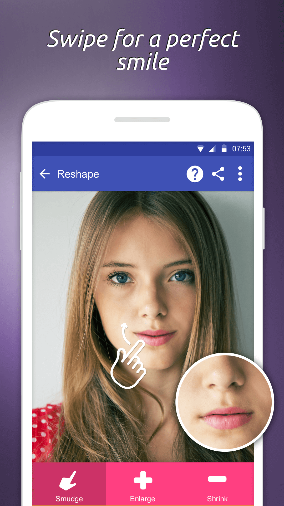 اسکرین شات 2 برنامه Photo Editor & Perfect Selfie