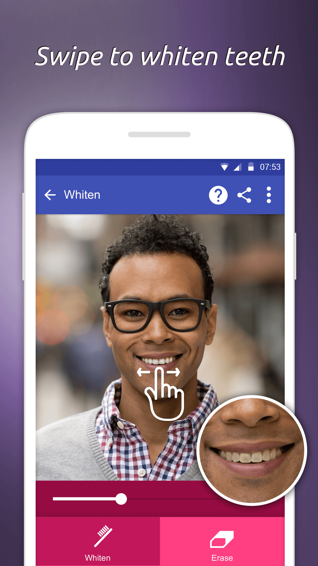 اسکرین شات 4 برنامه Photo Editor & Perfect Selfie