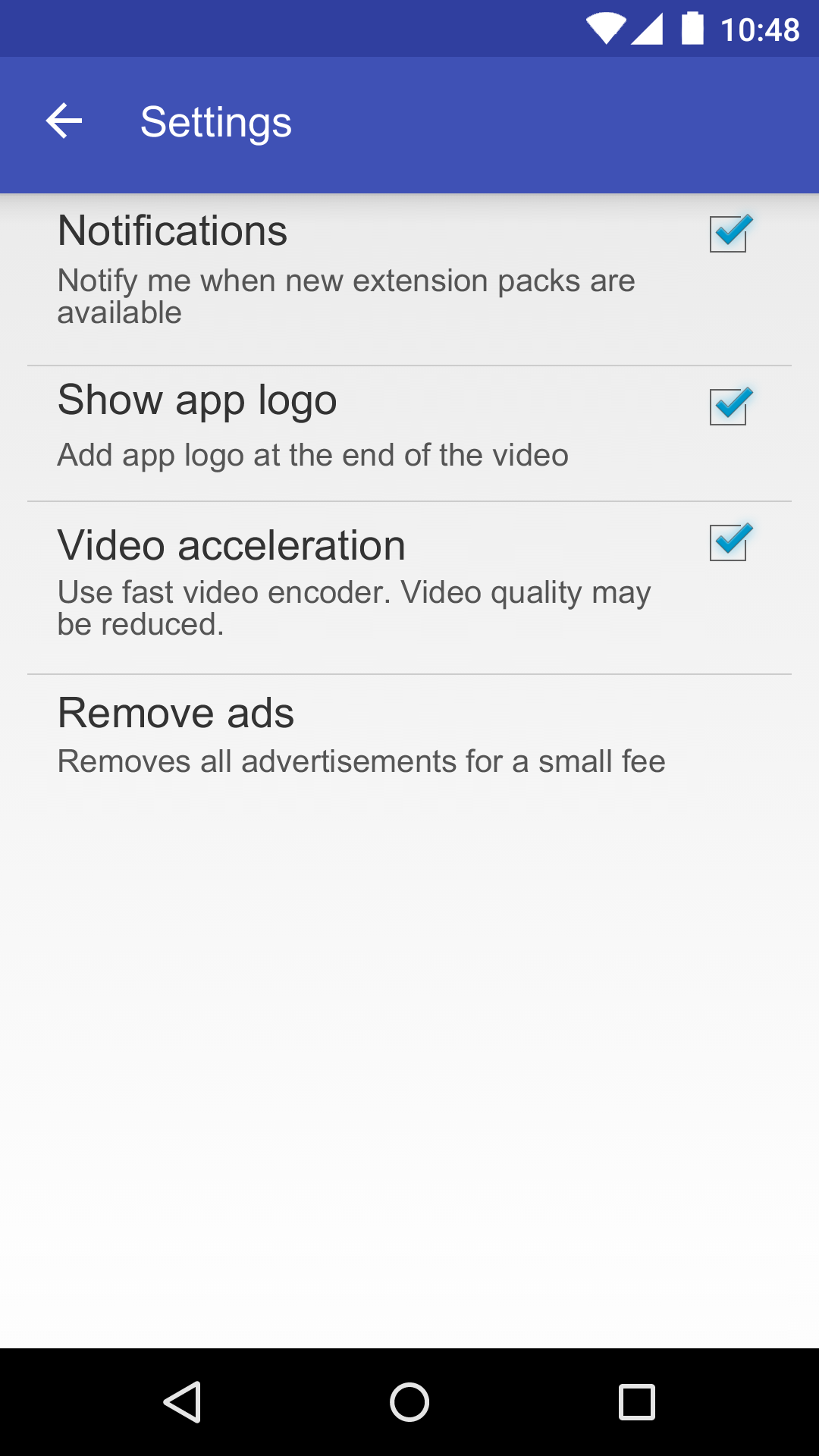 اسکرین شات 4 برنامه Scoompa Video: Slideshow Maker