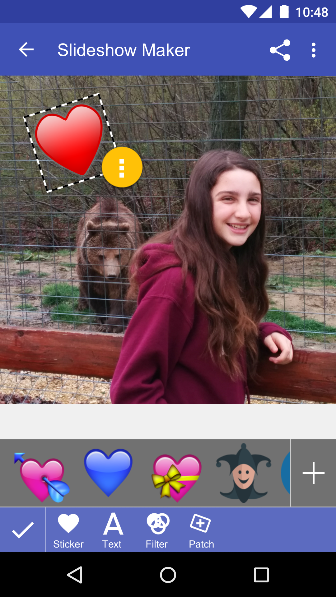 اسکرین شات 3 برنامه Scoompa Video: Slideshow Maker