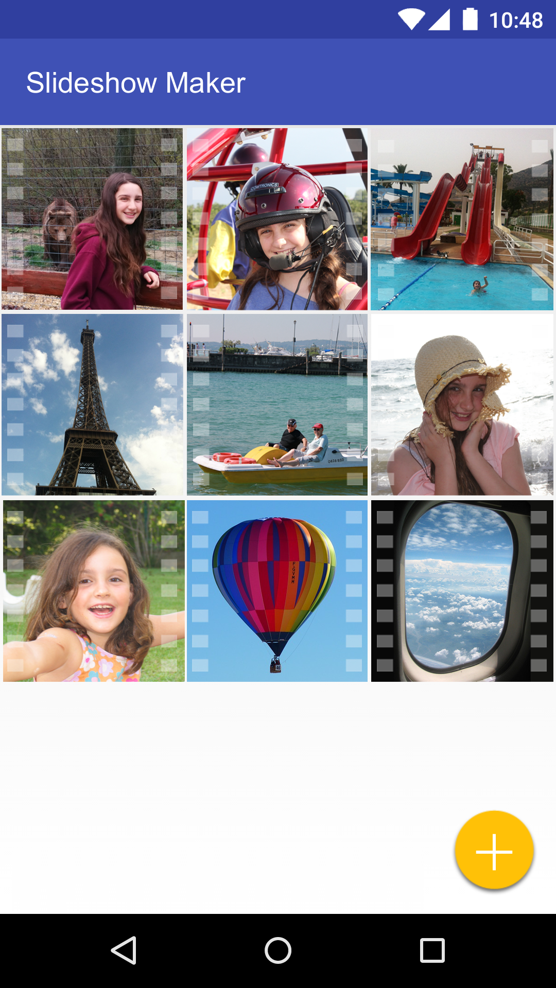 اسکرین شات 1 برنامه Scoompa Video: Slideshow Maker