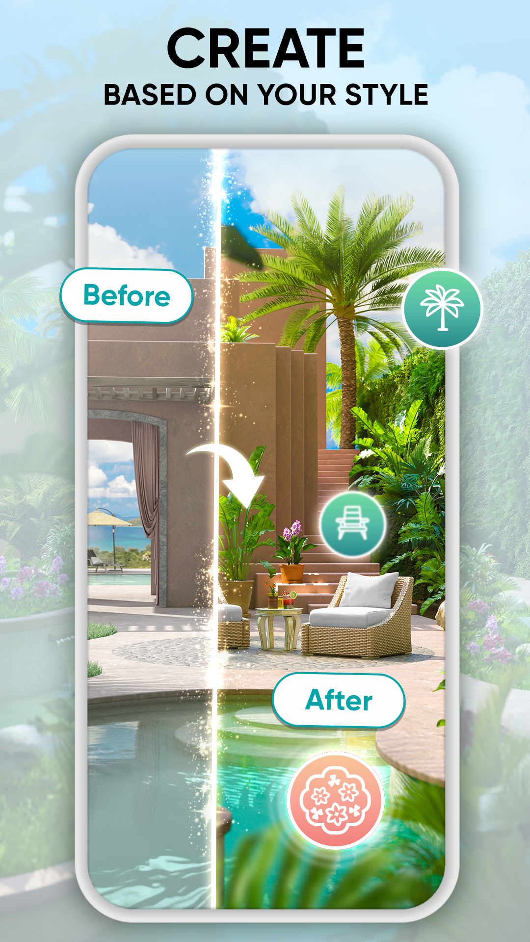 اسکرین شات 3 بازی Outdoor Design: Garden Joy