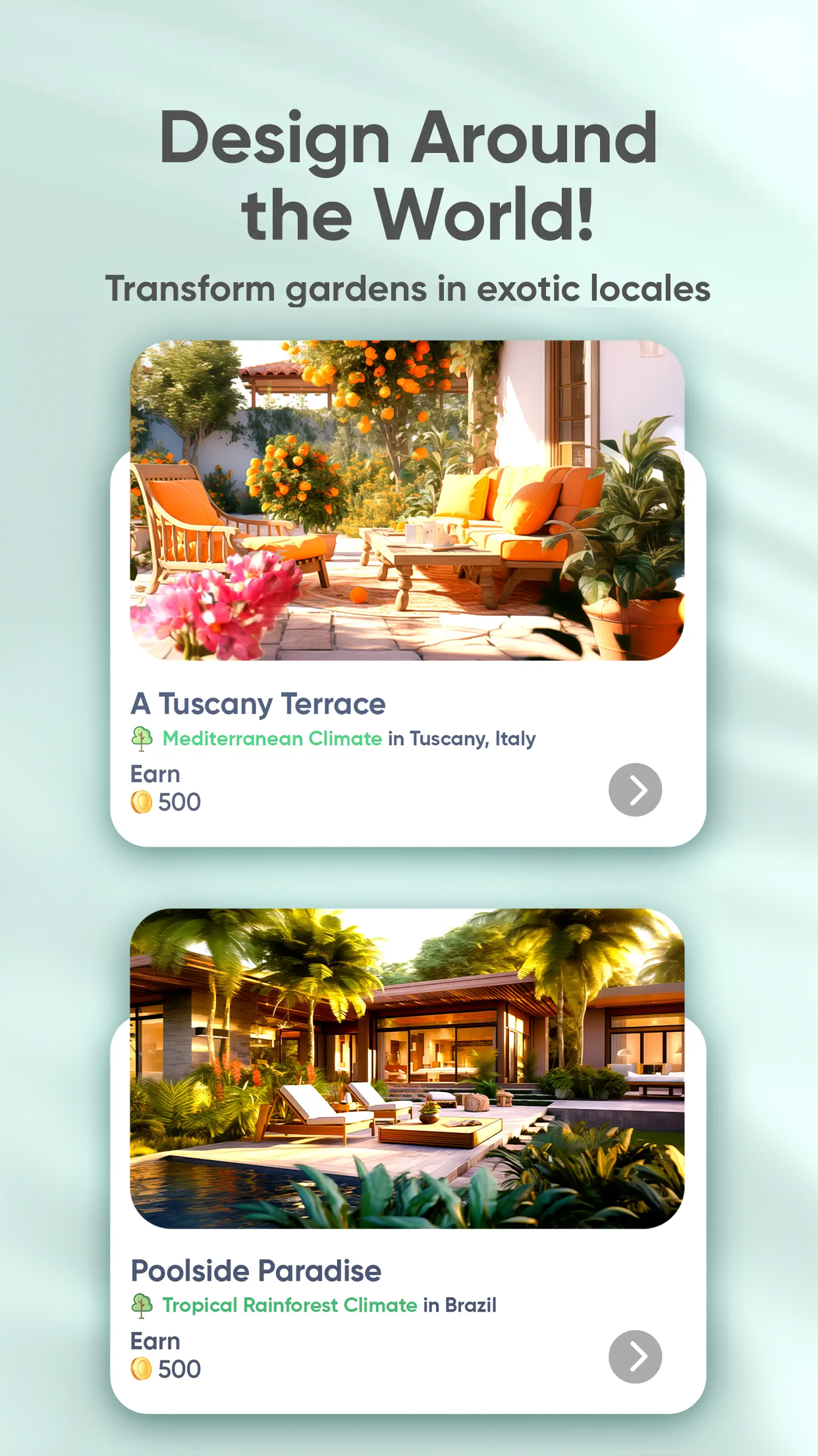 اسکرین شات 2 بازی Garden Joy: Design Game