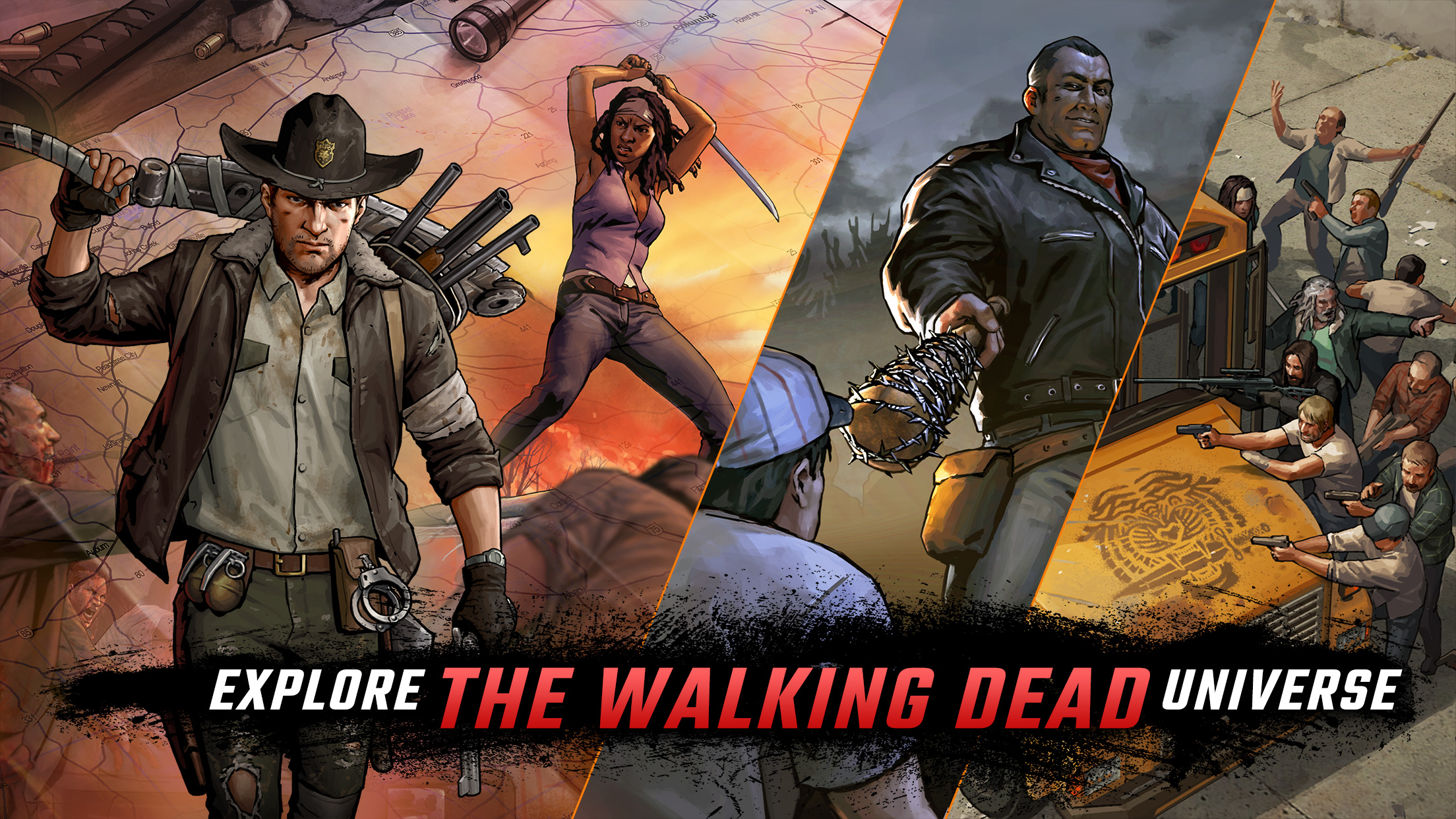 اسکرین شات 1 بازی Walking Dead: Road to Survival