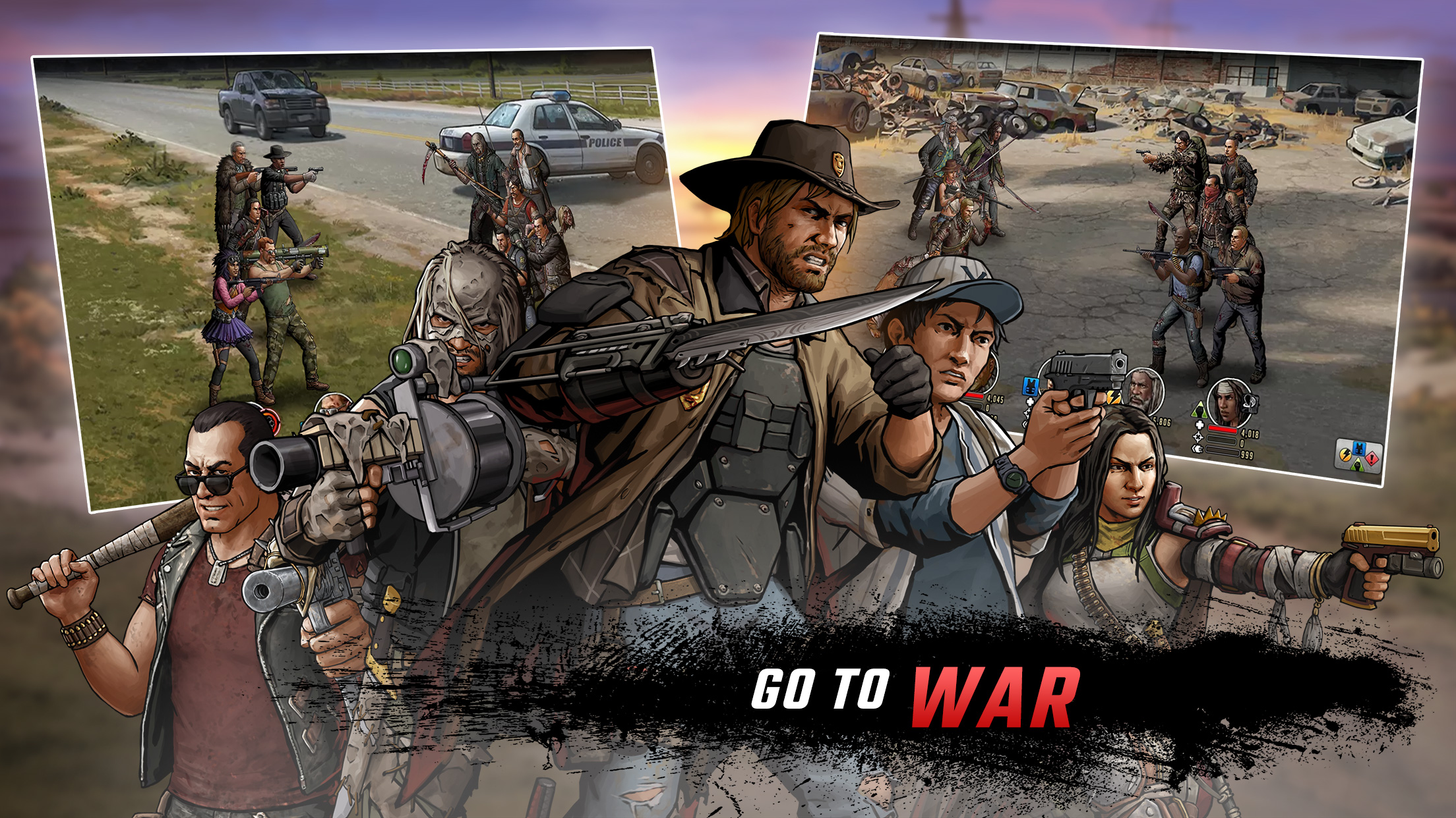 اسکرین شات 4 بازی Walking Dead: Road to Survival