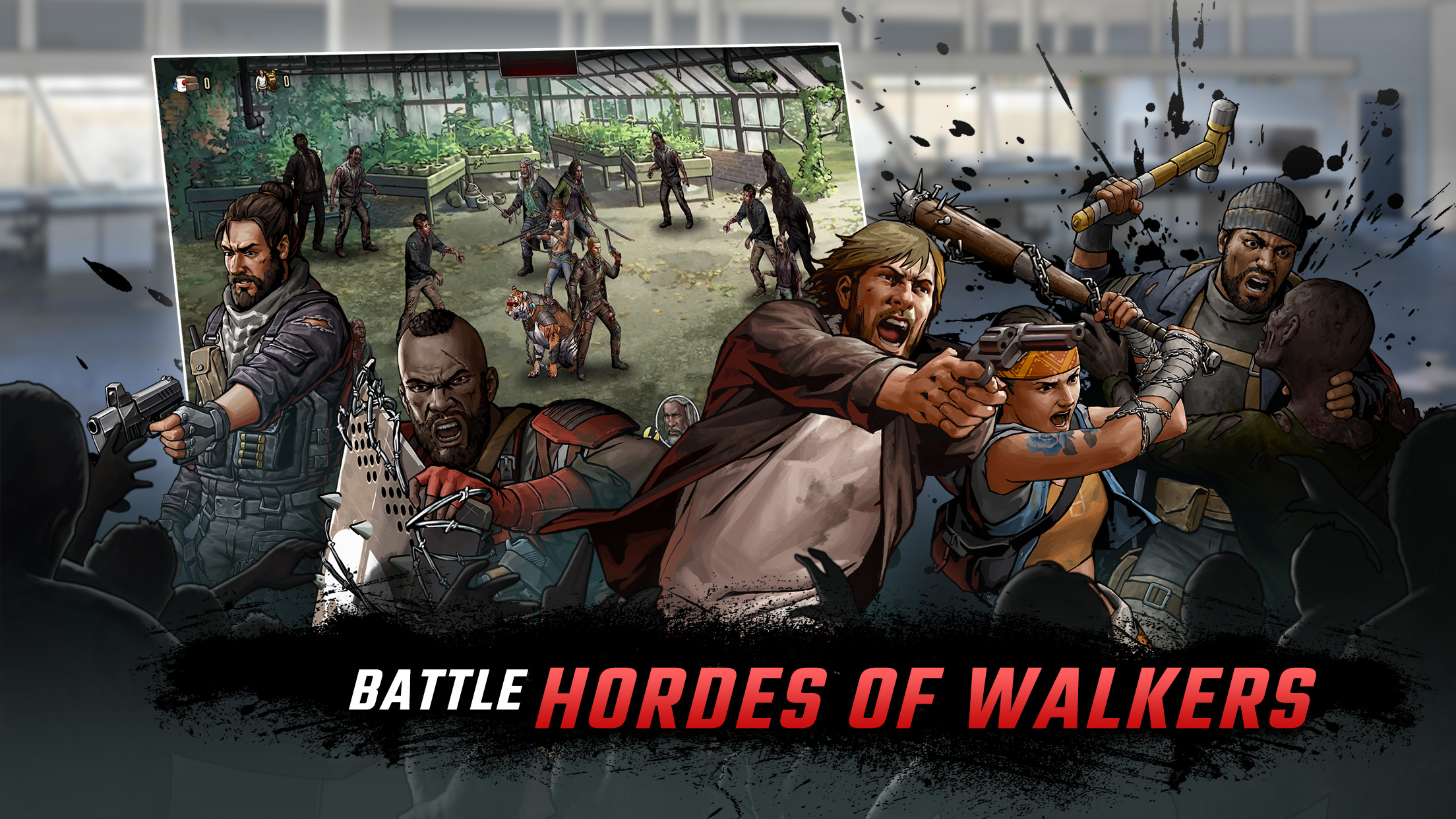 اسکرین شات 3 بازی Walking Dead: Road to Survival