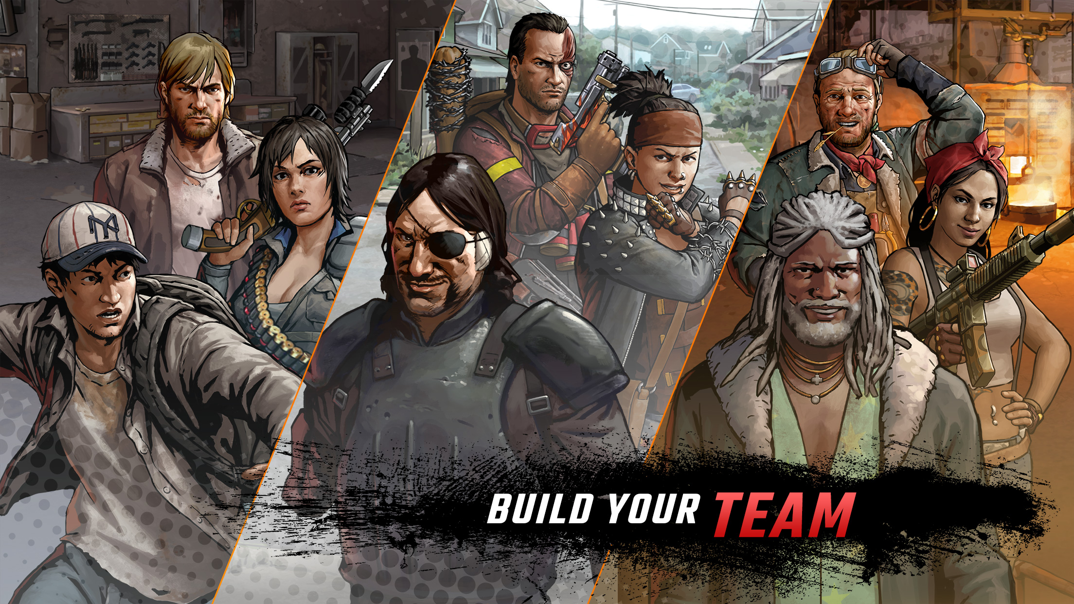 اسکرین شات 2 بازی Walking Dead: Road to Survival