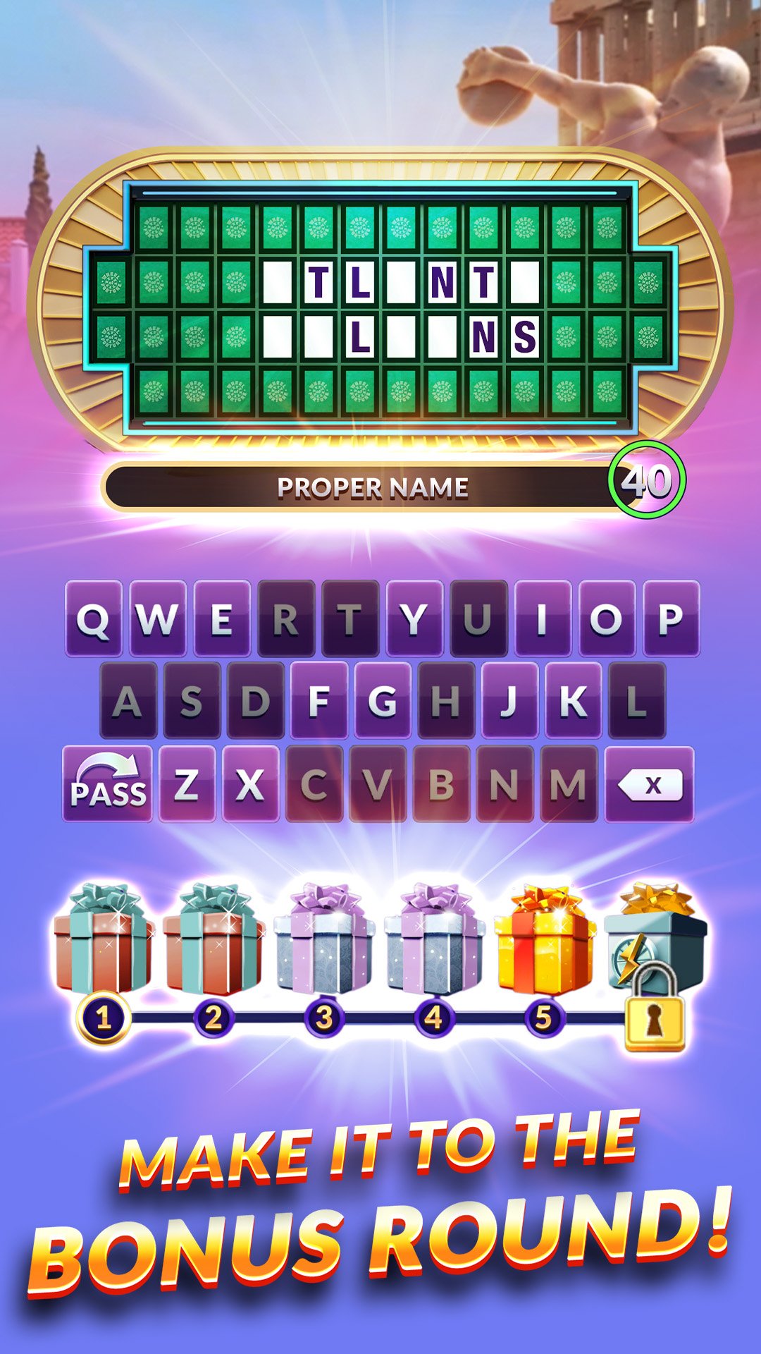 اسکرین شات 4 بازی Wheel of Fortune: TV Game