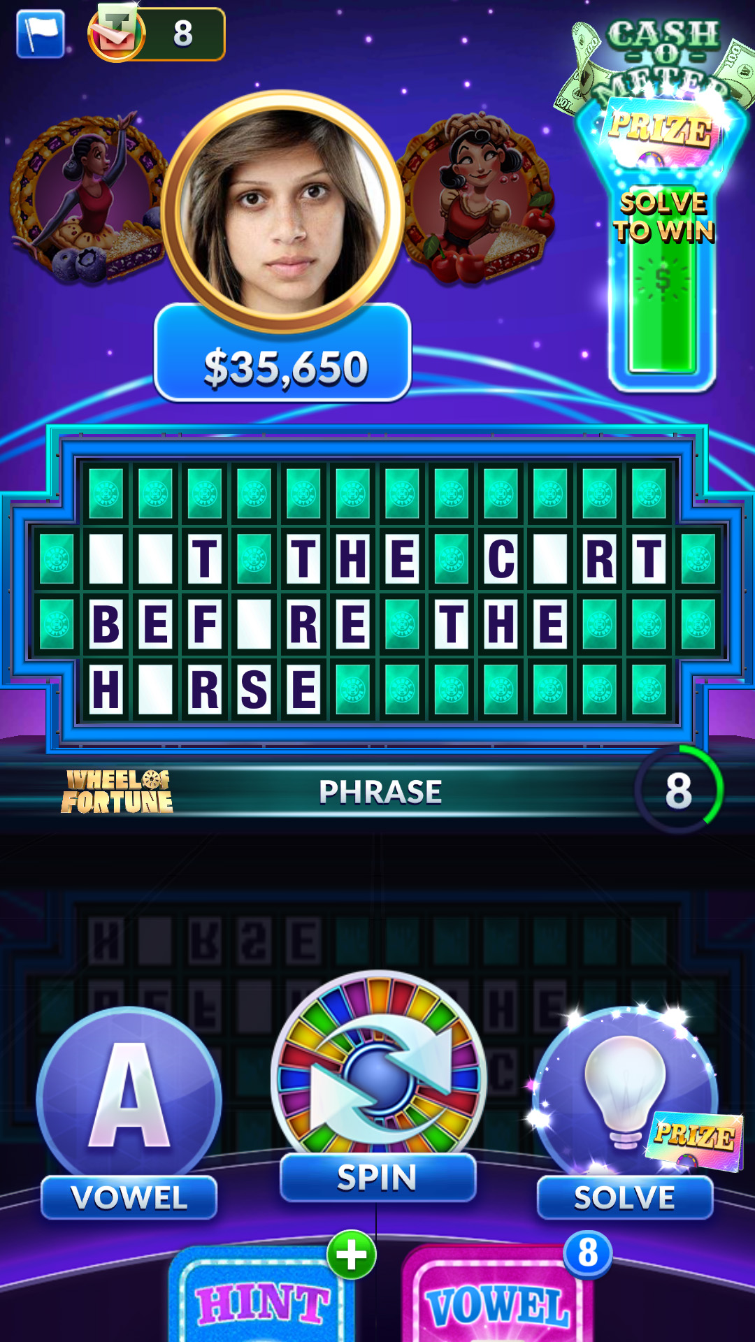 اسکرین شات 6 بازی Wheel of Fortune: TV Game