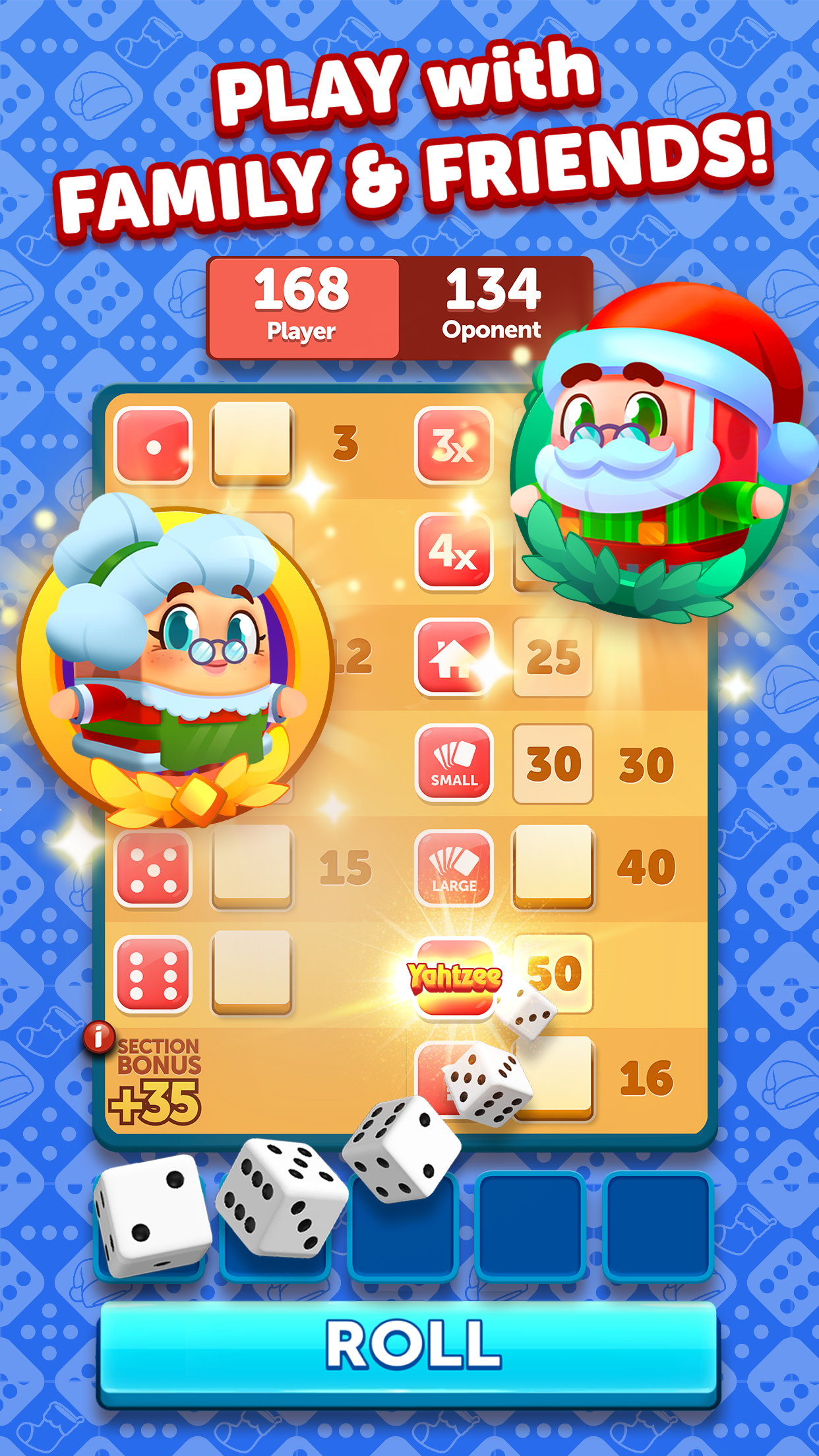 اسکرین شات 2 بازی Yahtzee® With Buddies Dice Fun
