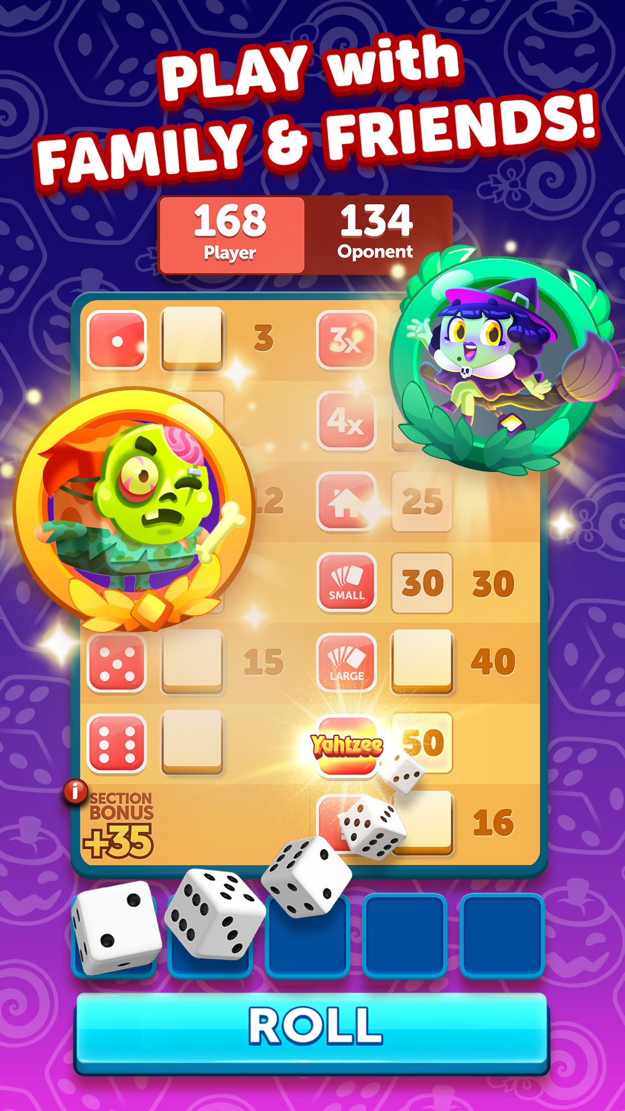 اسکرین شات 2 بازی Yahtzee® With Buddies Dice Fun
