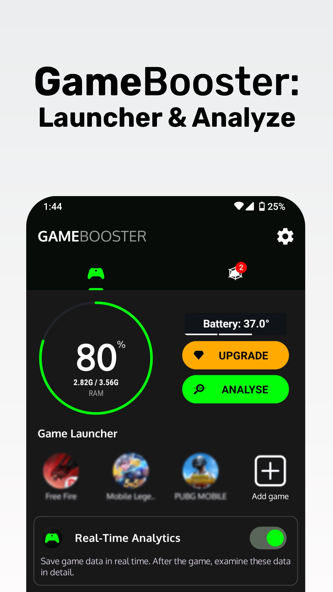 اسکرین شات بازی Game Booster: Game Turbo 2