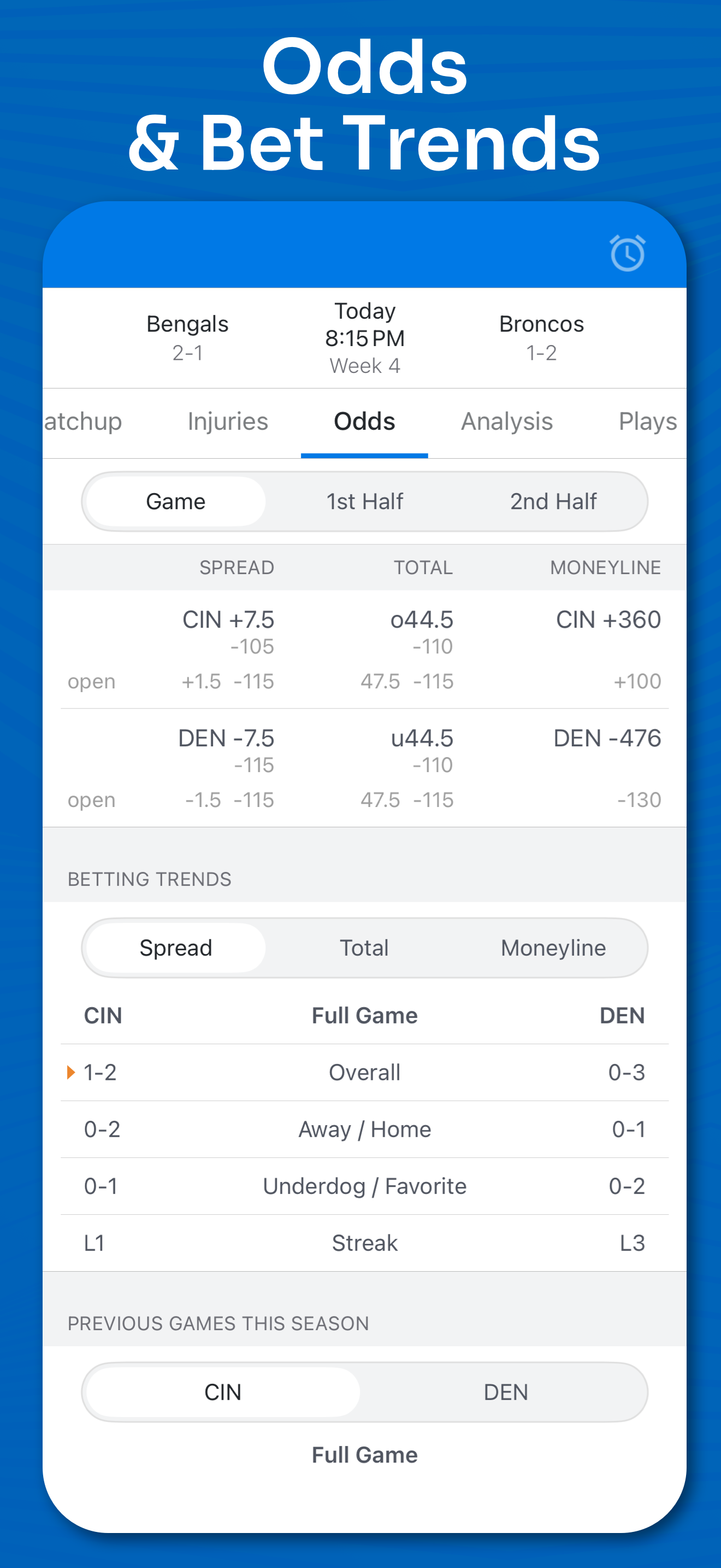 اسکرین شات 7 برنامه Superfan Sports: NFL Football