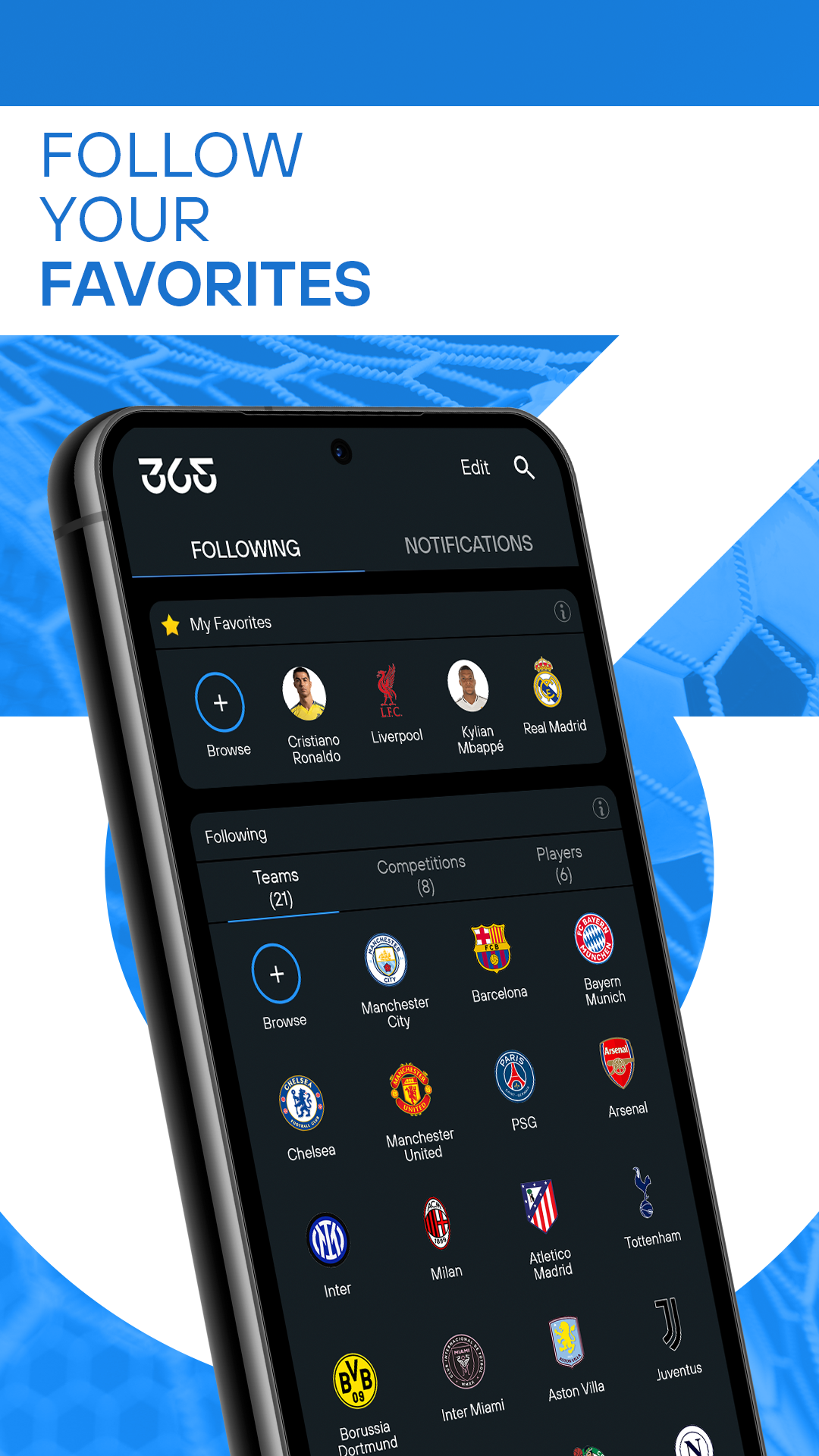 اسکرین شات 1 برنامه 365Scores: Live Scores & News
