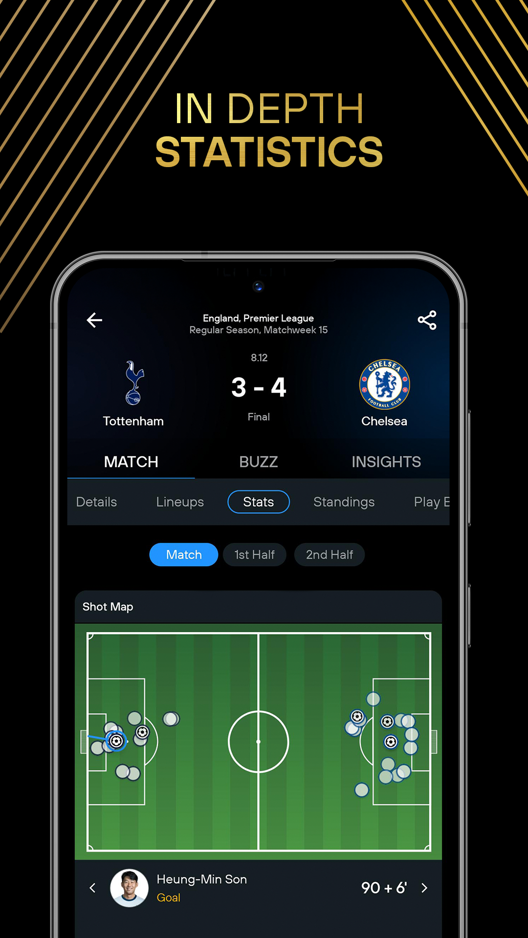 اسکرین شات 4 برنامه 365Scores: Live Scores & News