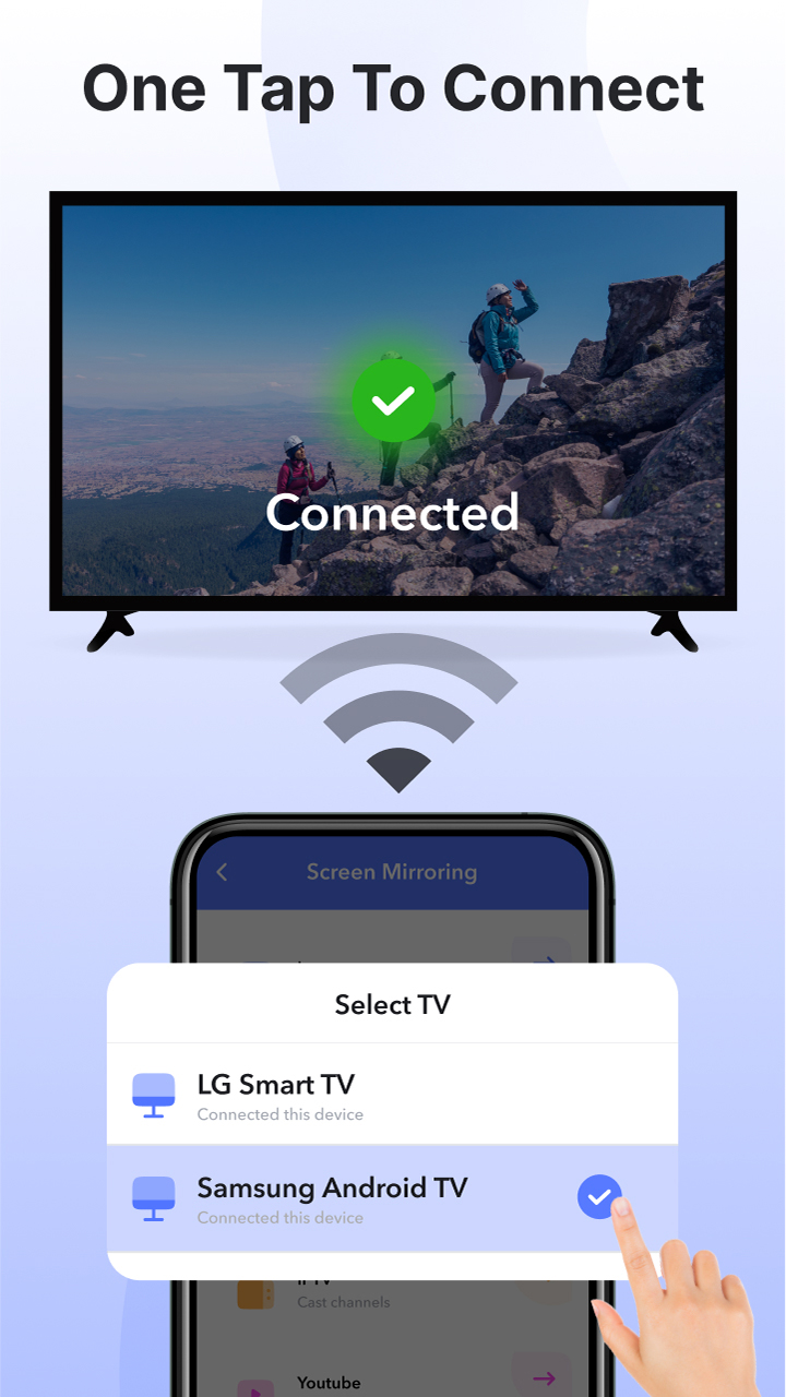 اسکرین شات 7 برنامه Screen Mirroring:Cast Smart Tv