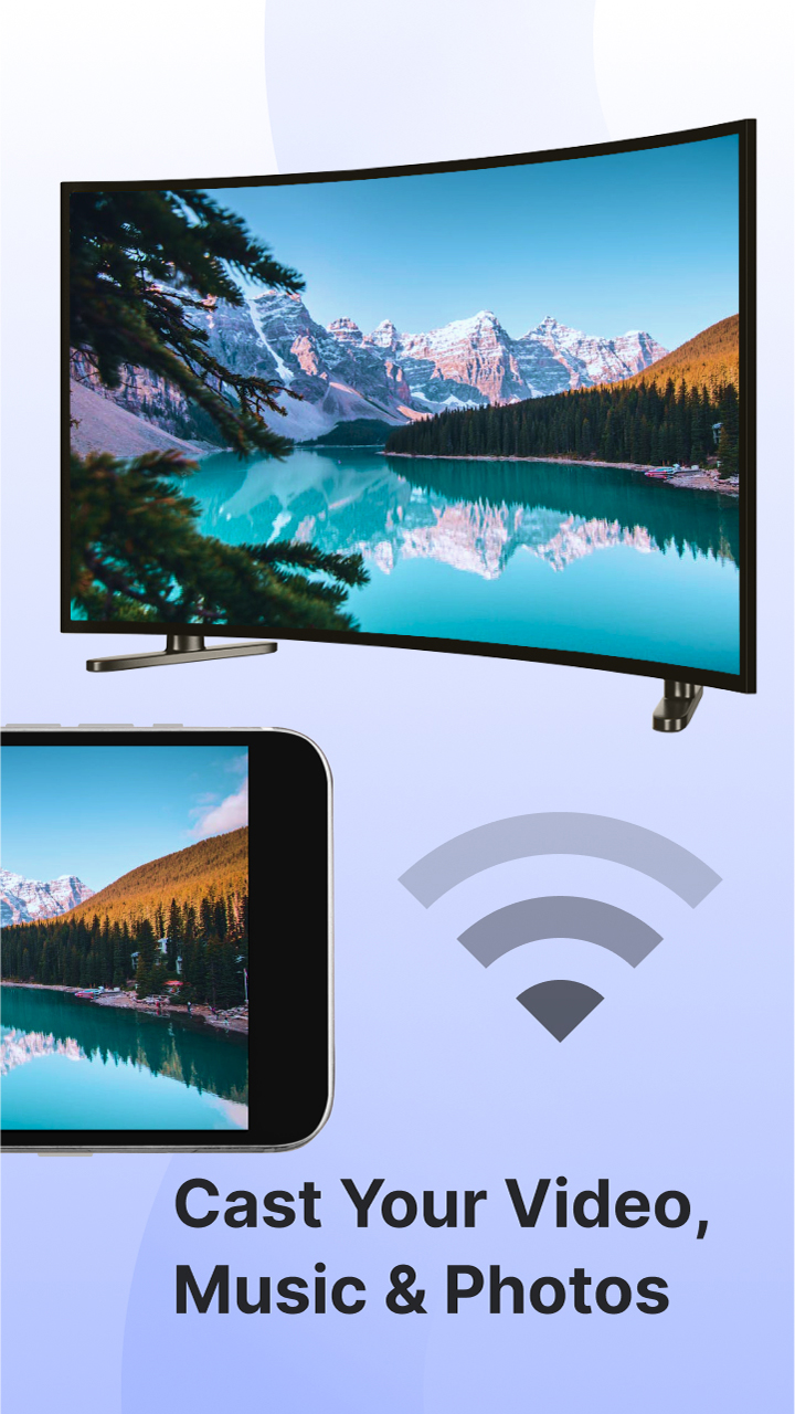 اسکرین شات 2 برنامه Screen Mirroring:Cast Smart Tv