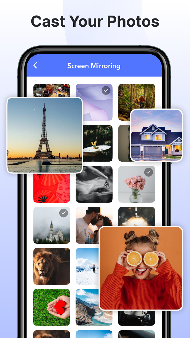 اسکرین شات 4 برنامه Screen Mirroring:Cast Smart Tv