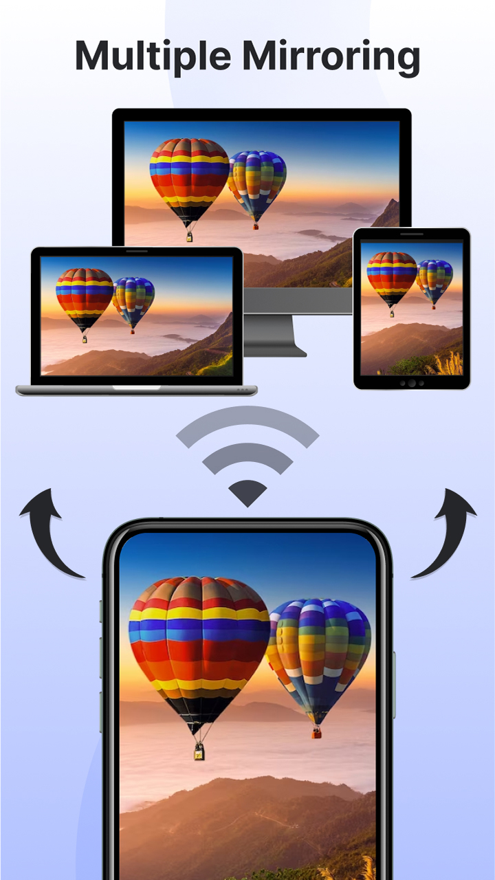 اسکرین شات 3 برنامه Screen Mirroring:Cast Smart Tv