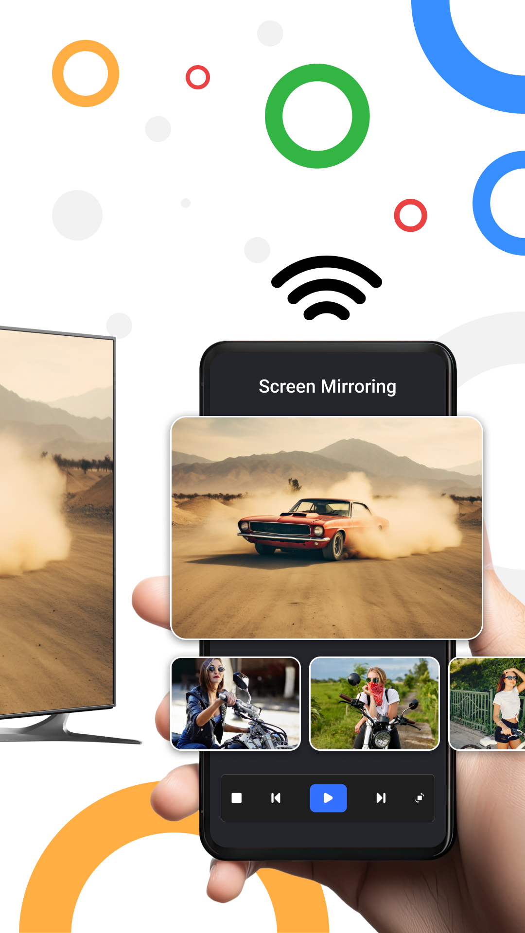 اسکرین شات 2 برنامه Cast to Tv: Screen Mirroring