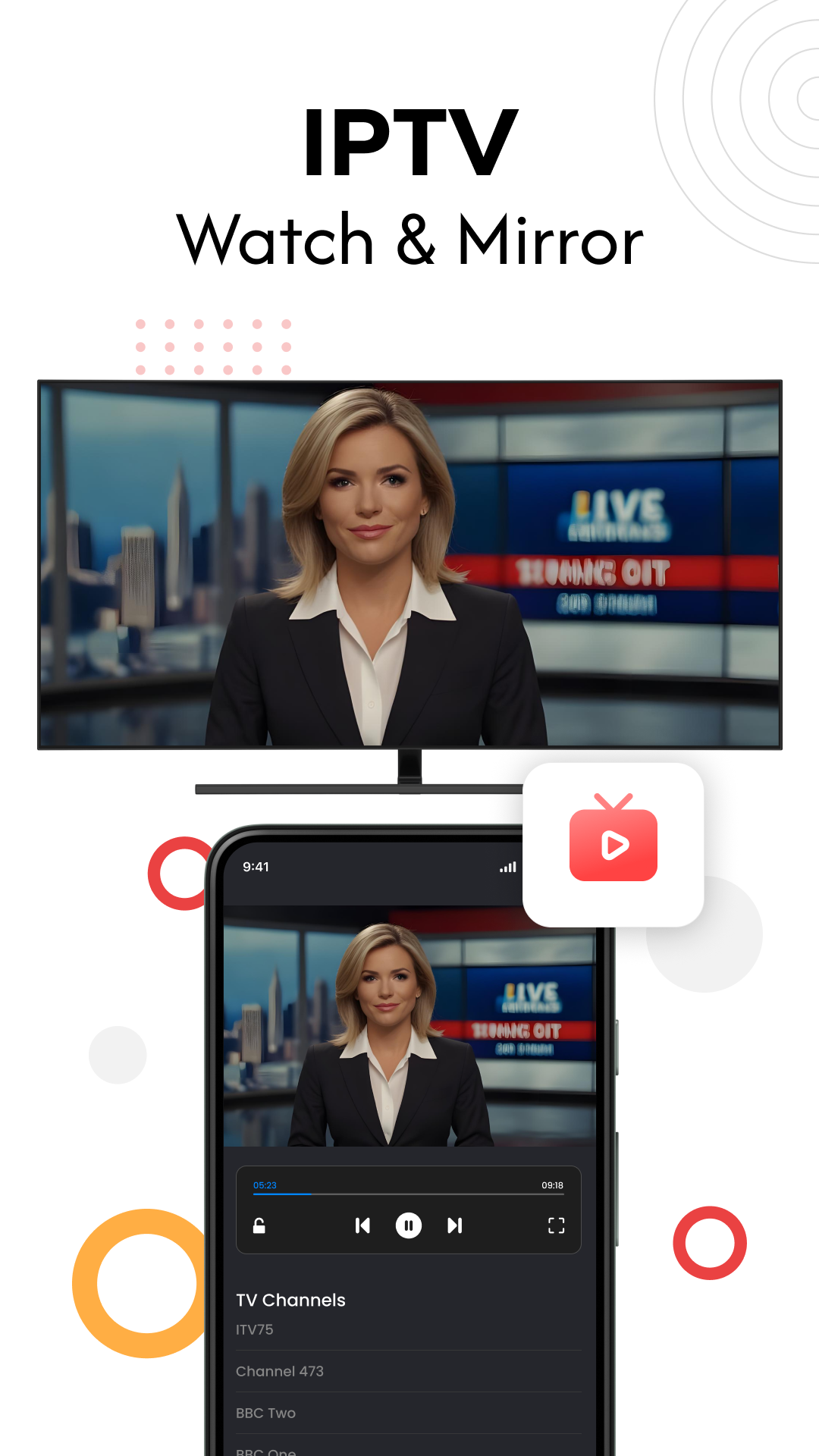 اسکرین شات 6 برنامه Cast to Tv: Screen Mirroring