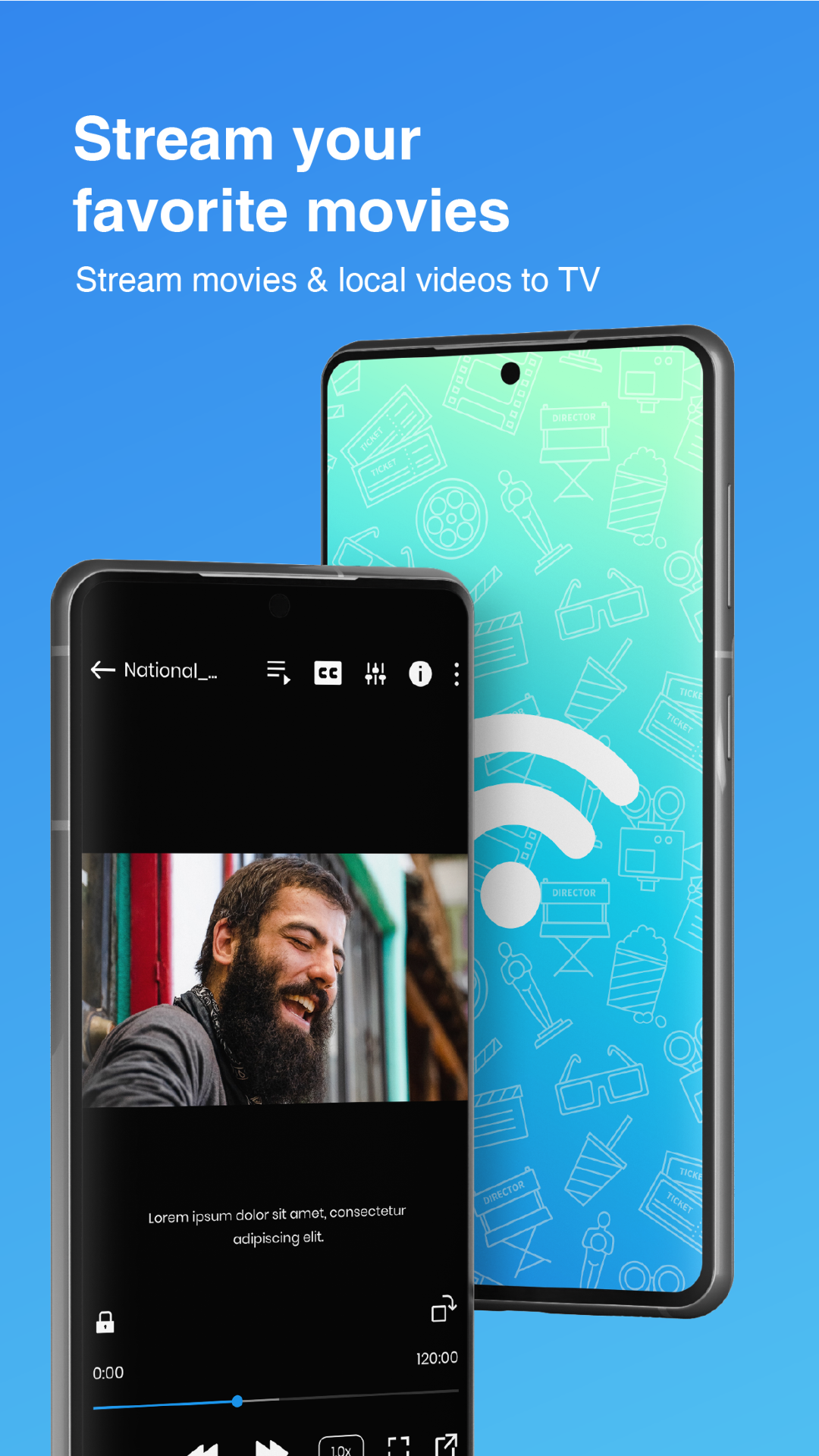 اسکرین شات 3 برنامه Screen Mirroring for TV Cast